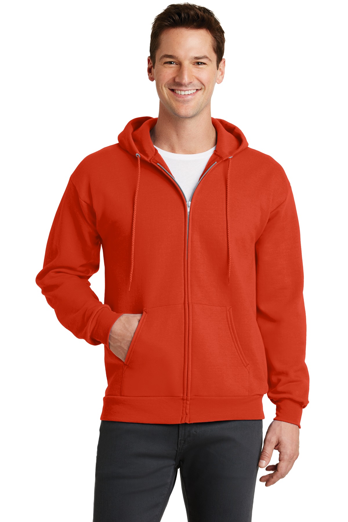 PC78ZH Port & Company - Core Fleece Full-Zip Hooded Sweatshirt. PC78ZH Port & Company - Core Fleece Full-Zip Hooded Sweatshirt.