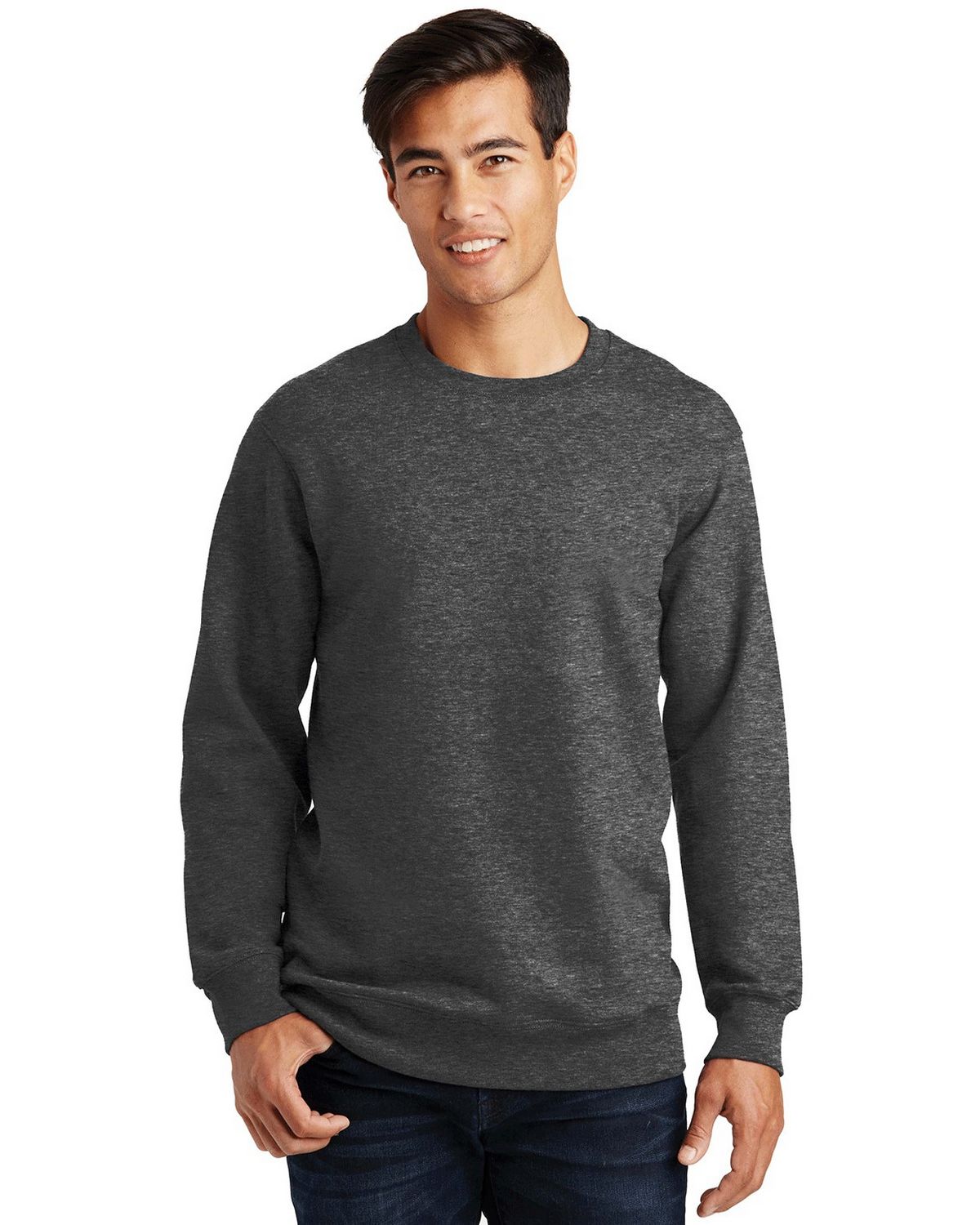PC850 Port & Company Fan Favorite Fleece Crewneck Sweatshirt.