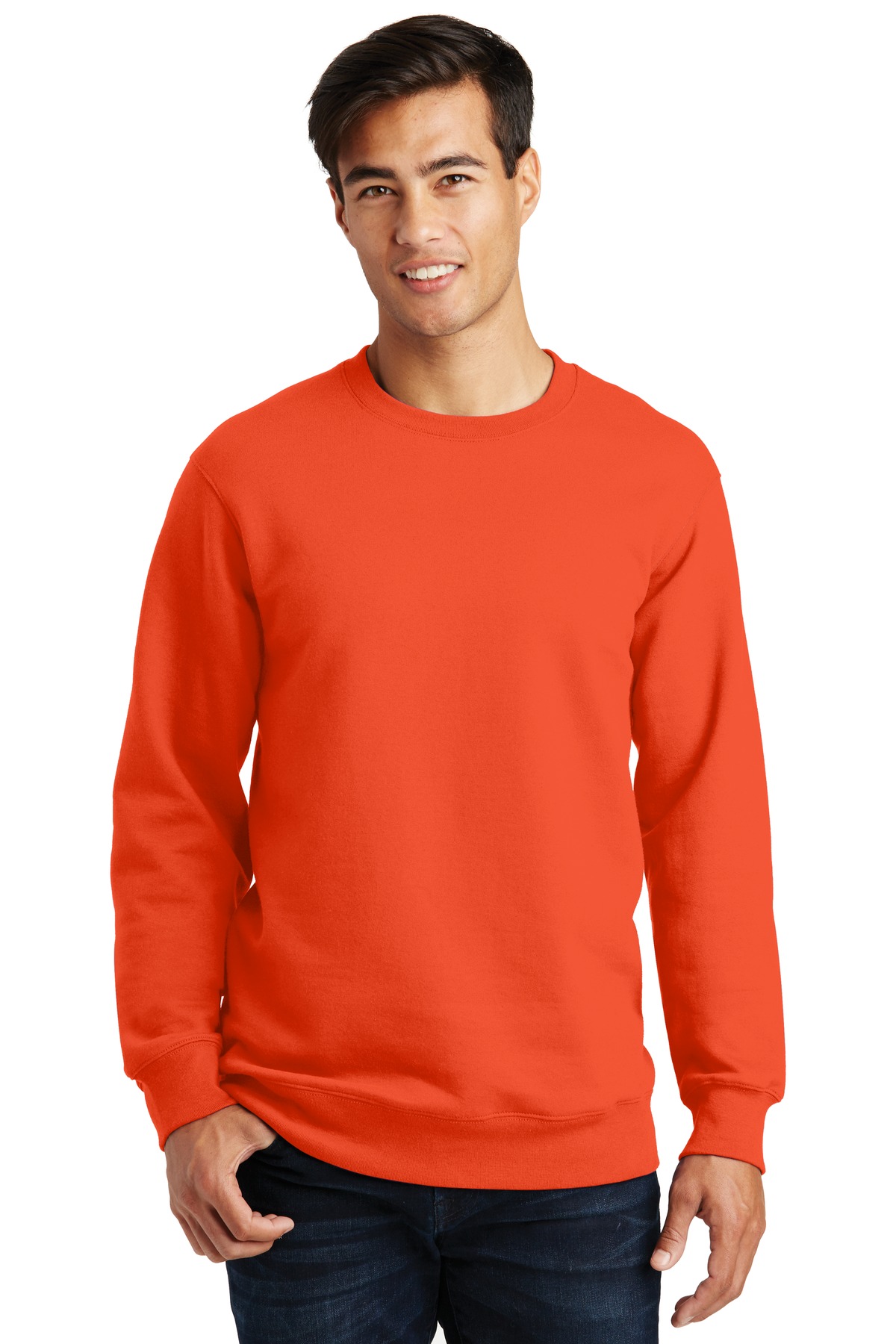 PC850 Port & Company Fan Favorite Fleece Crewneck Sweatshirt.