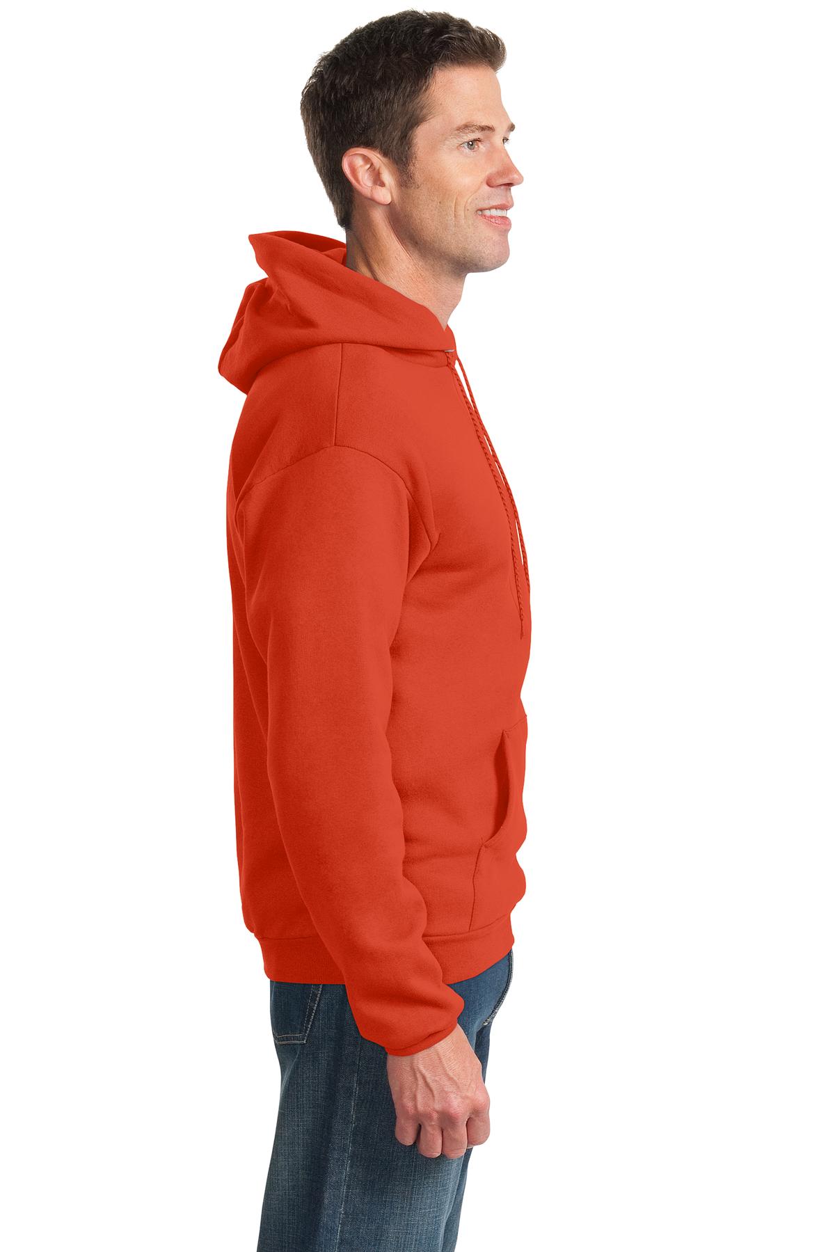 PC90H Port & Company Essential Fleece Pullover Hooded Sweatshirt - Siide Image