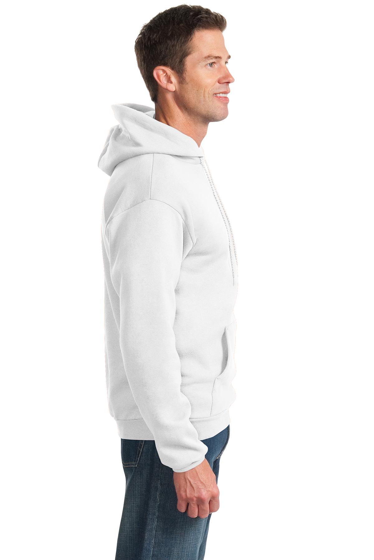 PC90H Port & Company - Essential Fleece Pullover Hooded Sweatshirt. - Siide Image