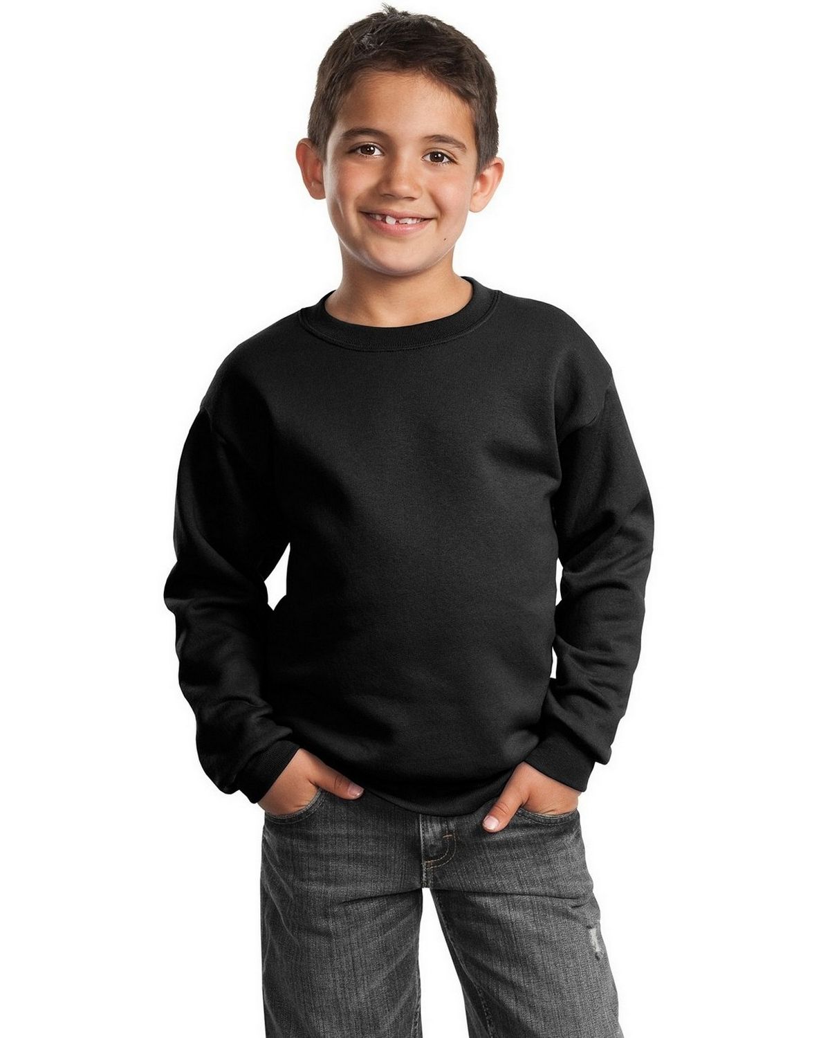 PC90Y Port & Company - Youth Core Fleece Crewneck Sweatshirt. PC90Y Port & Company - Youth Core Fleece Crewneck Sweatshirt.