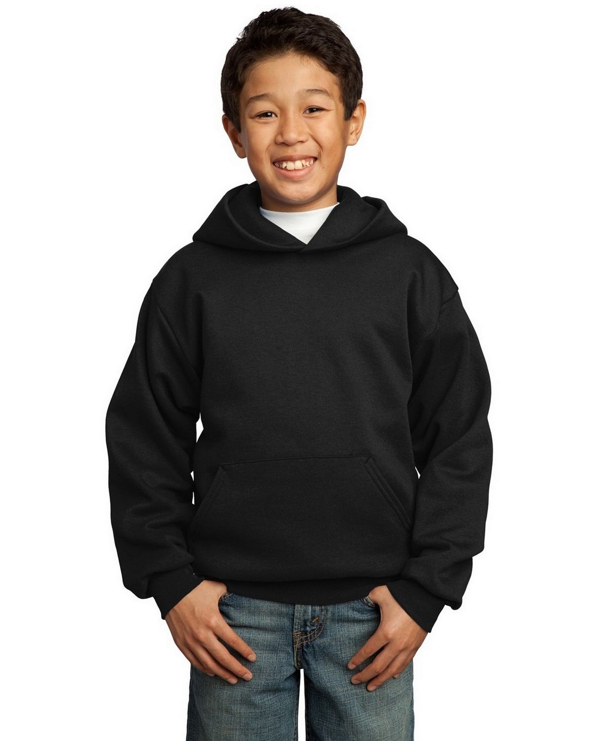 PC90YH Port & Company - Youth Core Fleece Pullover Hooded Sweatshirt. PC90YH Port & Company - Youth Core Fleece Pullover Hooded Sweatshirt.