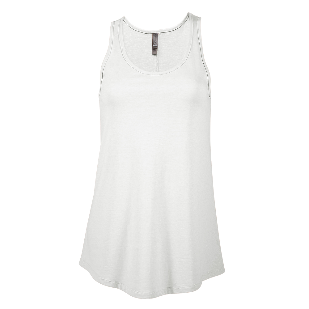 P506C Platinum Ladies CVC Flowy Tank P506C Platinum Ladies CVC Flowy Tank