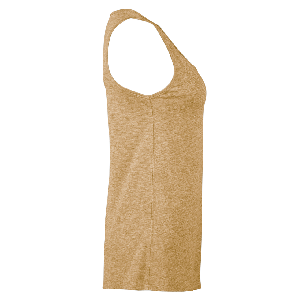 P506T Platinum Ladies Tri-Blend Flowy Tank - Siide Image