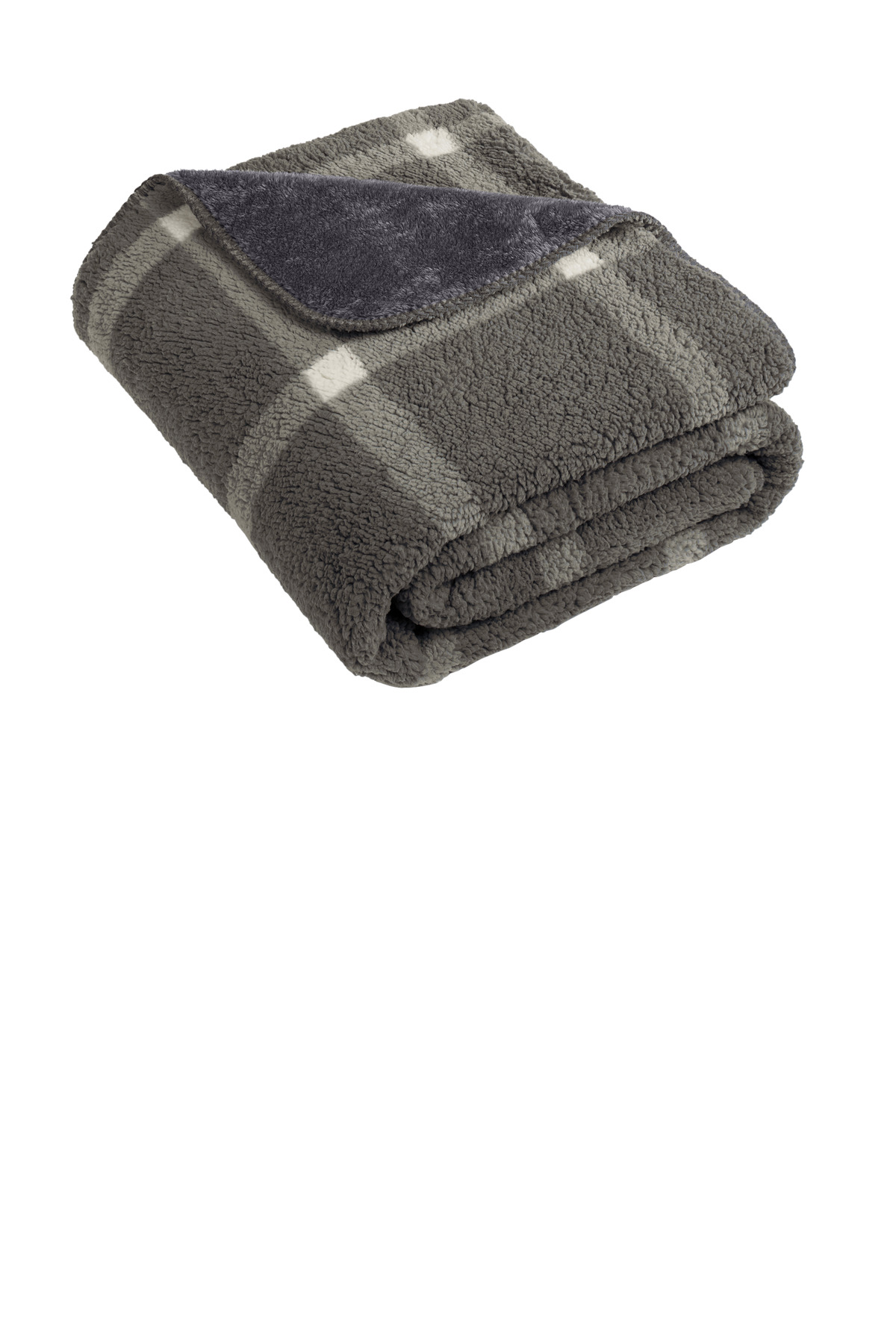 BP48 Port Authority Double-Sided Sherpa/Plush Blanket BP48 Port Authority Double-Sided Sherpa/Plush Blanket