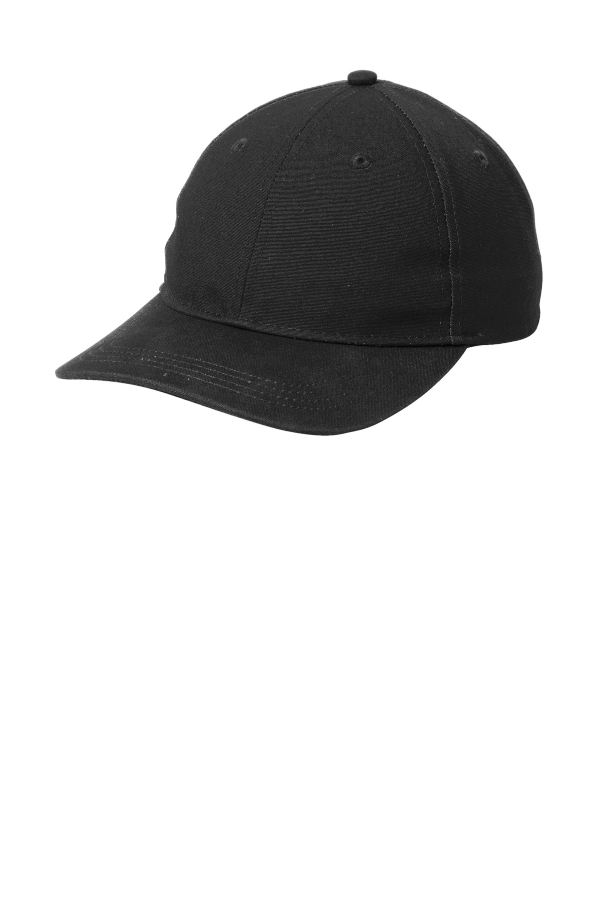 C963 Port Authority Leather Strap Cap