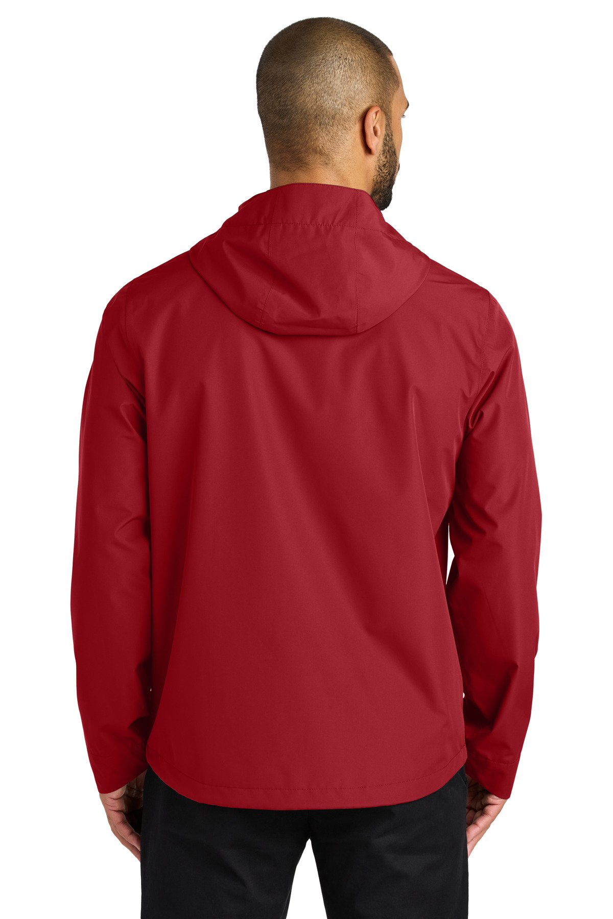 J714 Port Authority C-FREE Rain Jacket - Back Image