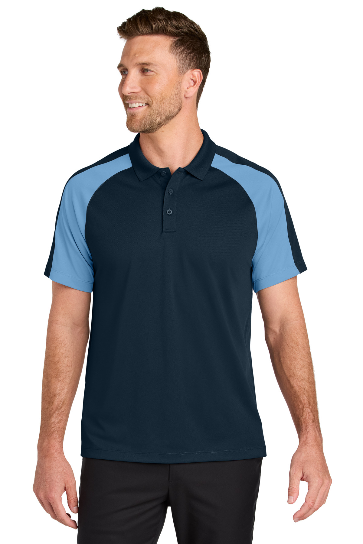 K247 Port Authority Wearever Performance Pique Colorblock Polo K247 Port Authority Wearever Performance Pique Colorblock Polo