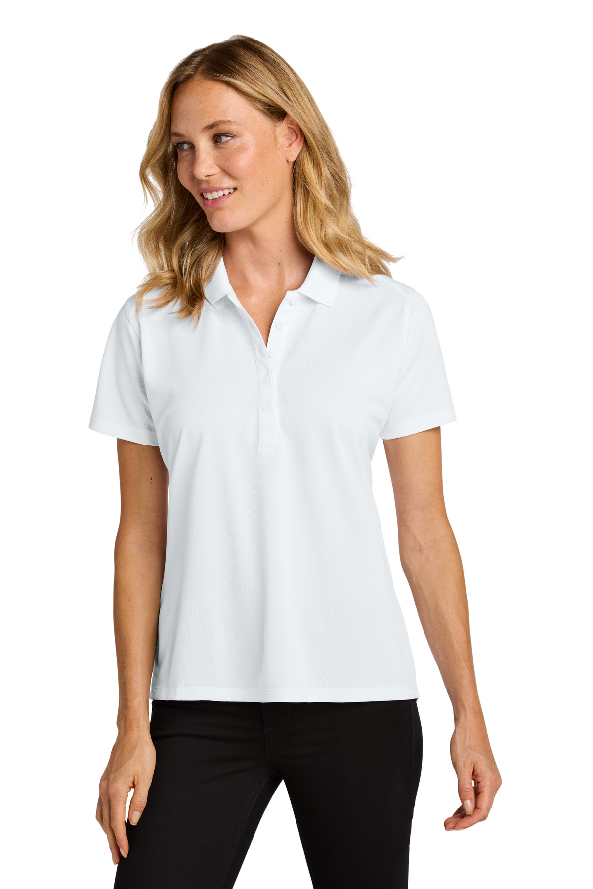 LK240 Port Authority Womens Wearever Performance Pique Polo