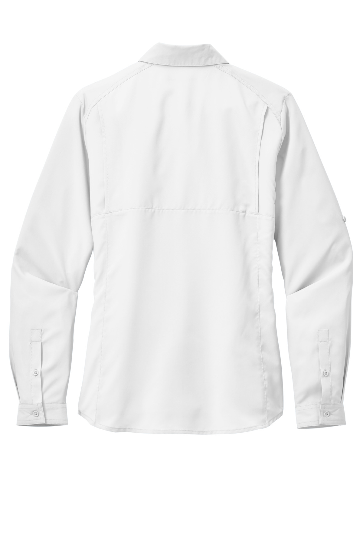 LW960 Port Authority Ladies Long Sleeve UV Daybreak Shirt - Back Image