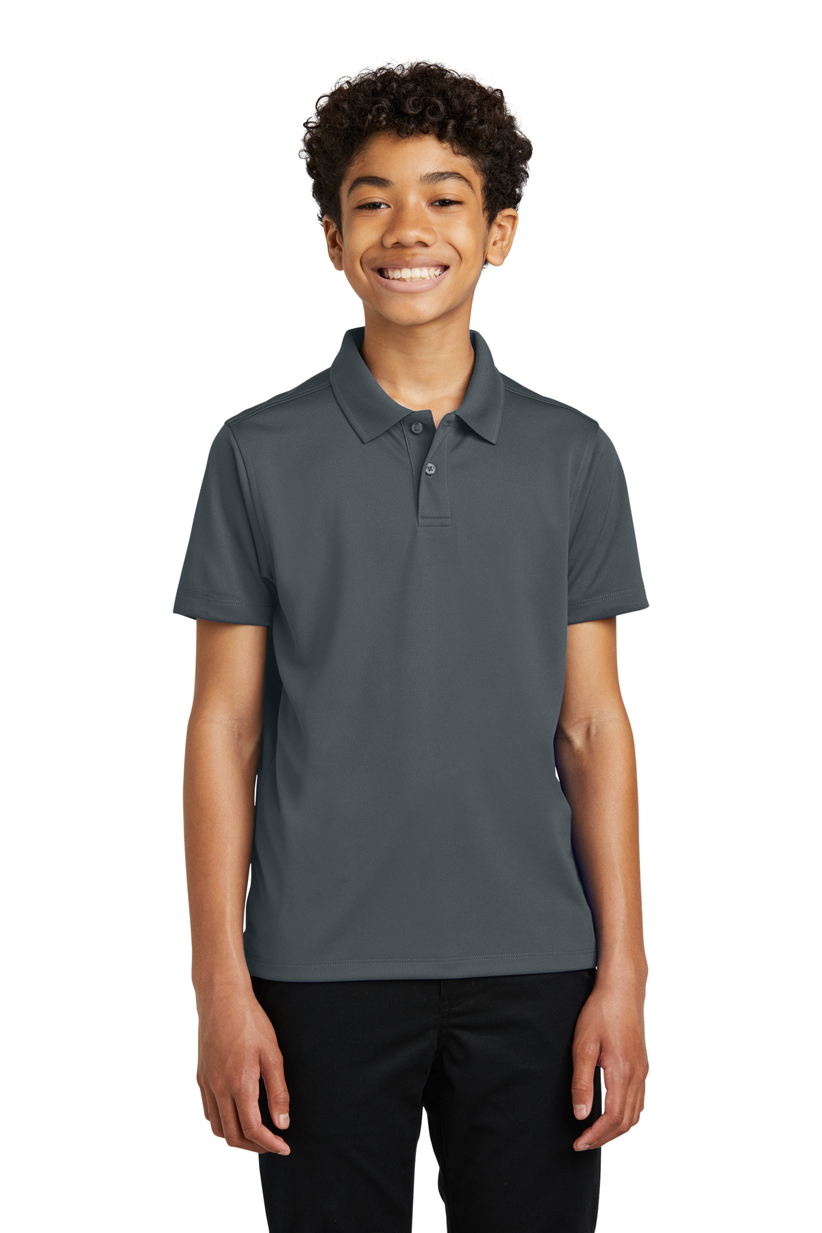 Y110 Port Authority Youth Dry Zone UV Micro-Mesh Polo