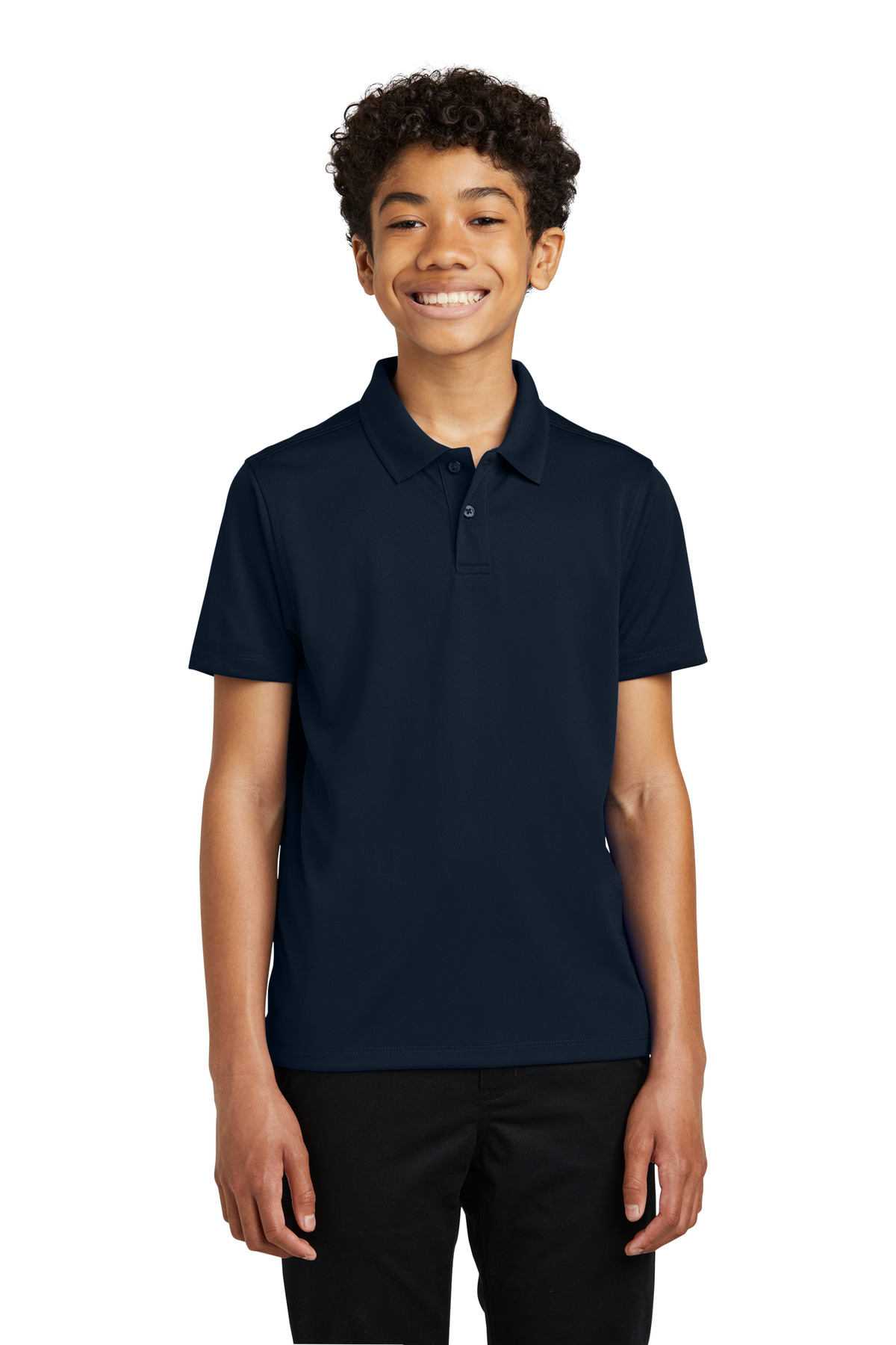 Y110 Port Authority Youth Dry Zone UV Micro-Mesh Polo