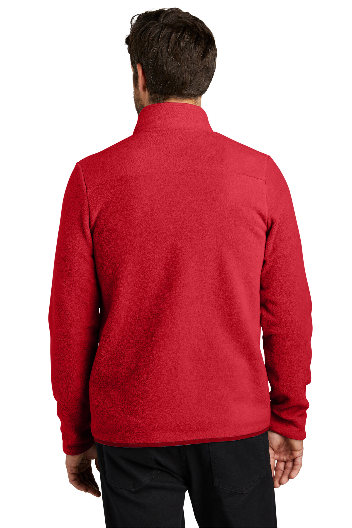 F110 Port Authority  Connection Fleece Jacket - Back Image