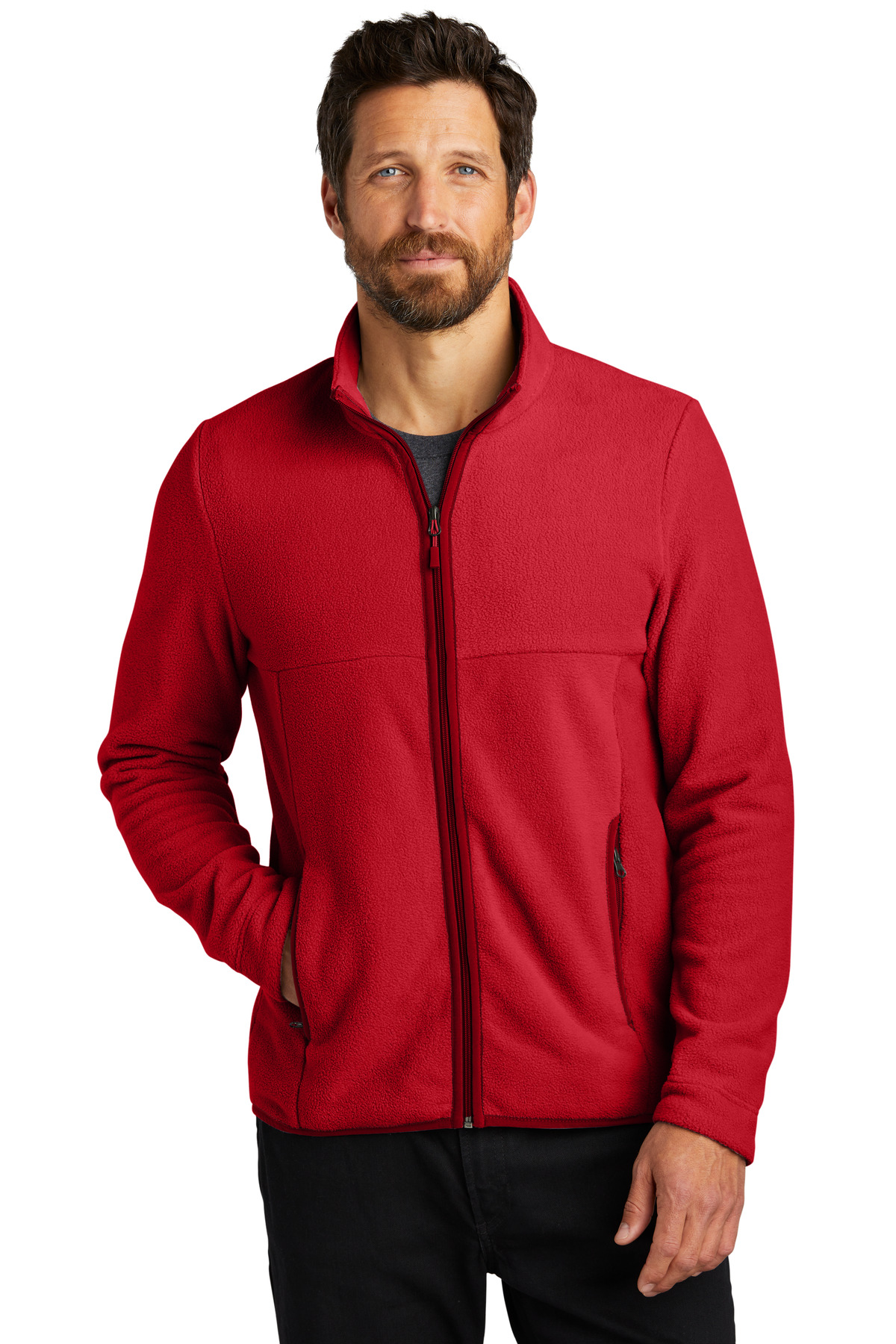 F110 Port Authority  Connection Fleece Jacket