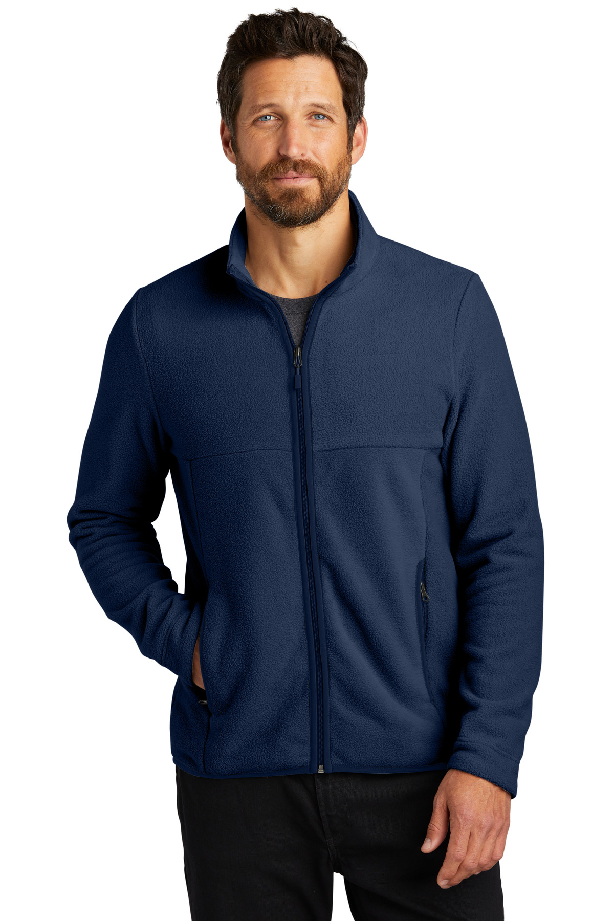 F110 Port Authority  Connection Fleece Jacket