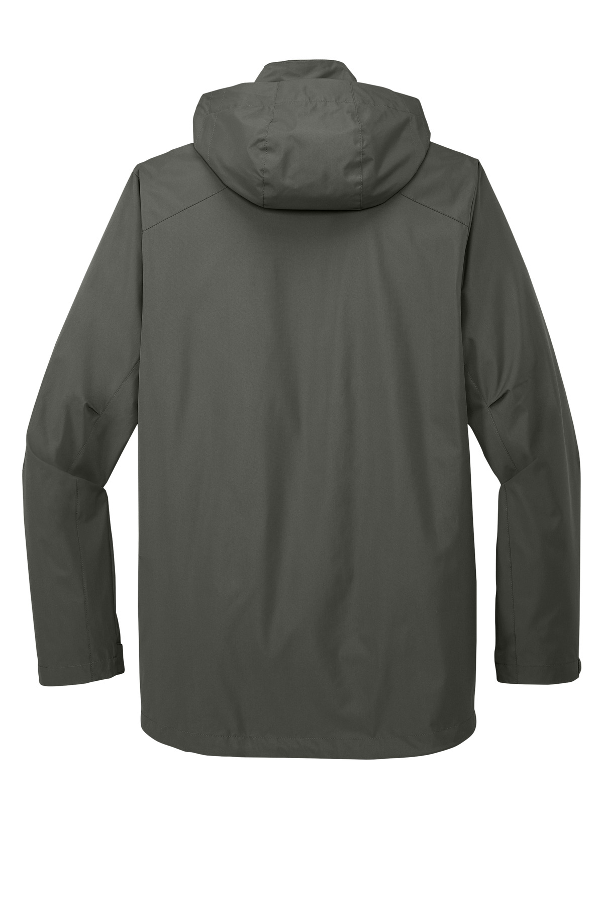J123 Port Authority  All-Weather 3-in-1 Jacket - Back Image