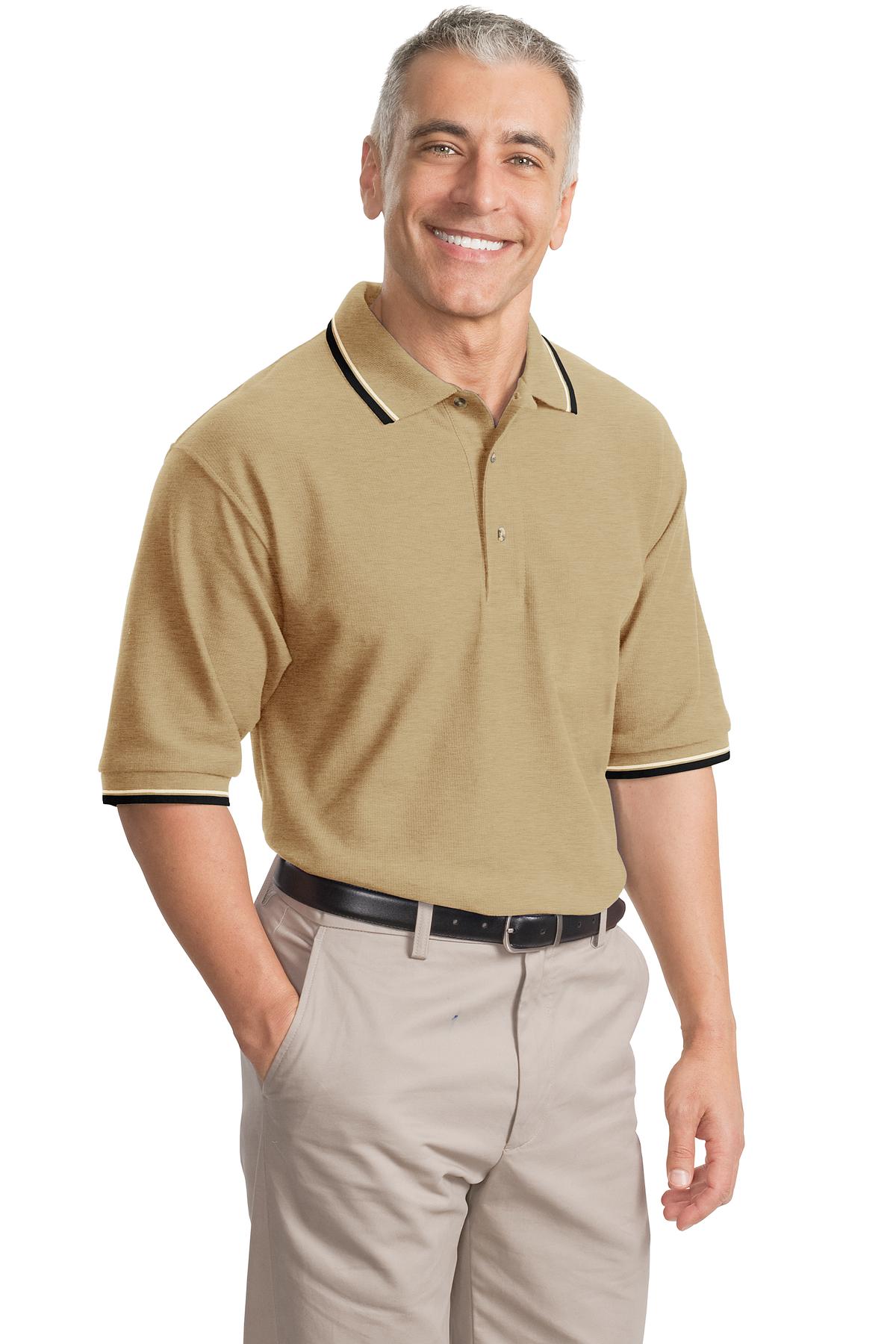 K431 Port Authority Cool Mesh Polo with Tipping Stripe Trim. K431 Port Authority Cool Mesh Polo with Tipping Stripe Trim.