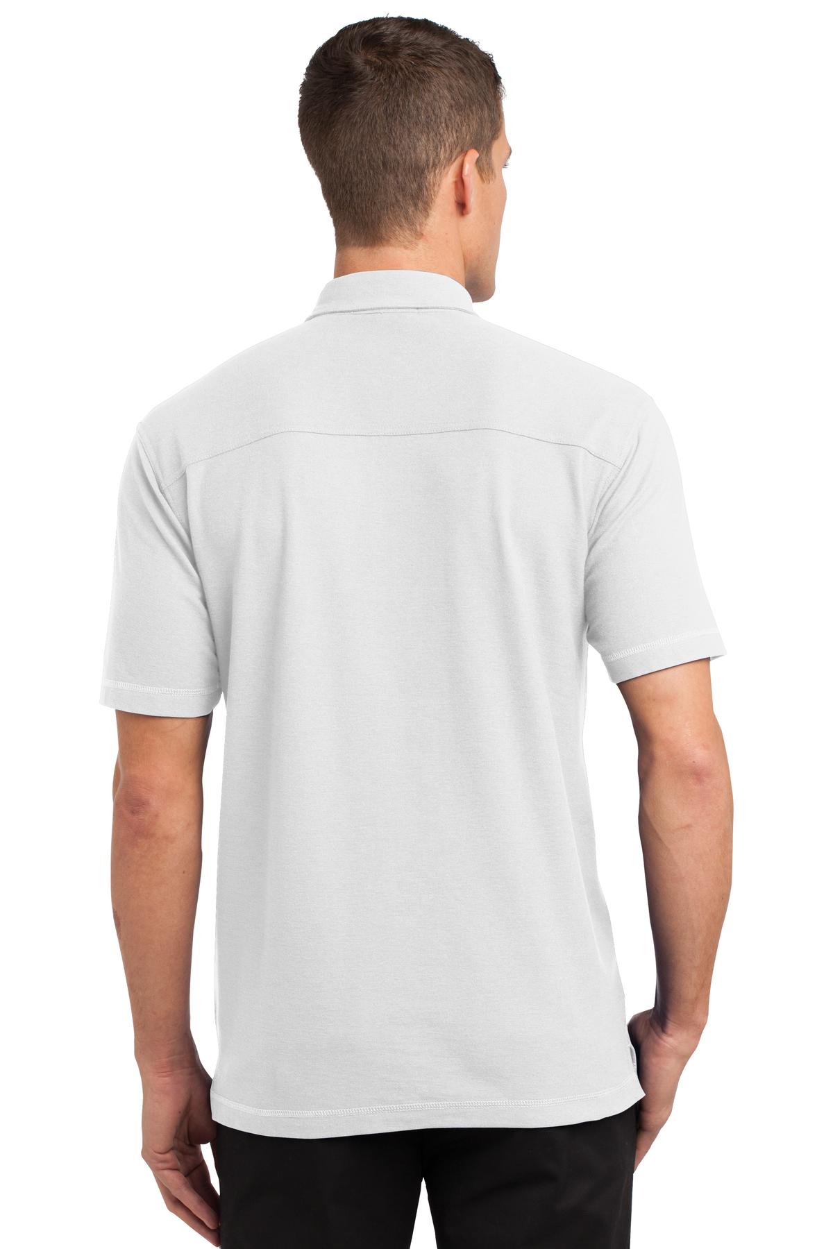 K559 Port Authority Modern Stain-Resistant Pocket Polo. K559 Port Authority Modern Stain-Resistant Pocket Polo. - Back Image