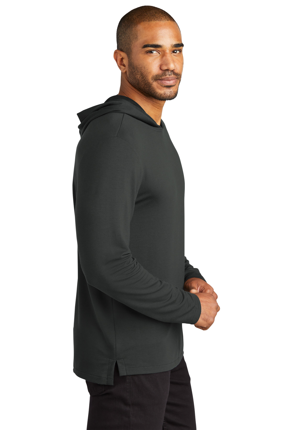 K826 Port Authority  Microterry Pullover Hoodie - Siide Image
