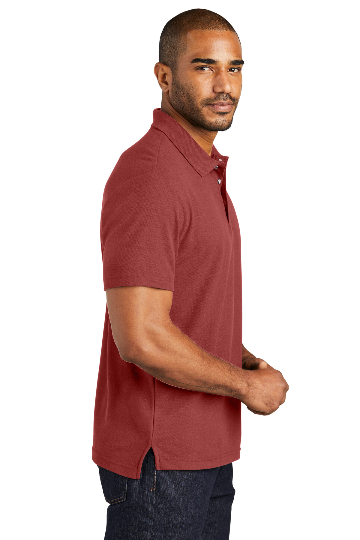 K867 Port Authority  C-FREE Cotton Blend Pique Polo - Siide Image