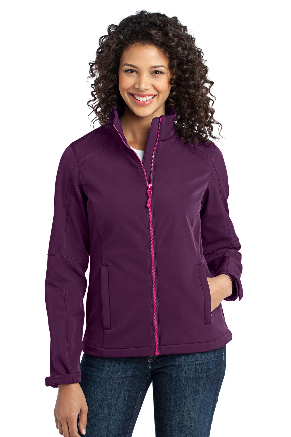 L316 Port Authority  Ladies Traverse Soft Shell Jacket.