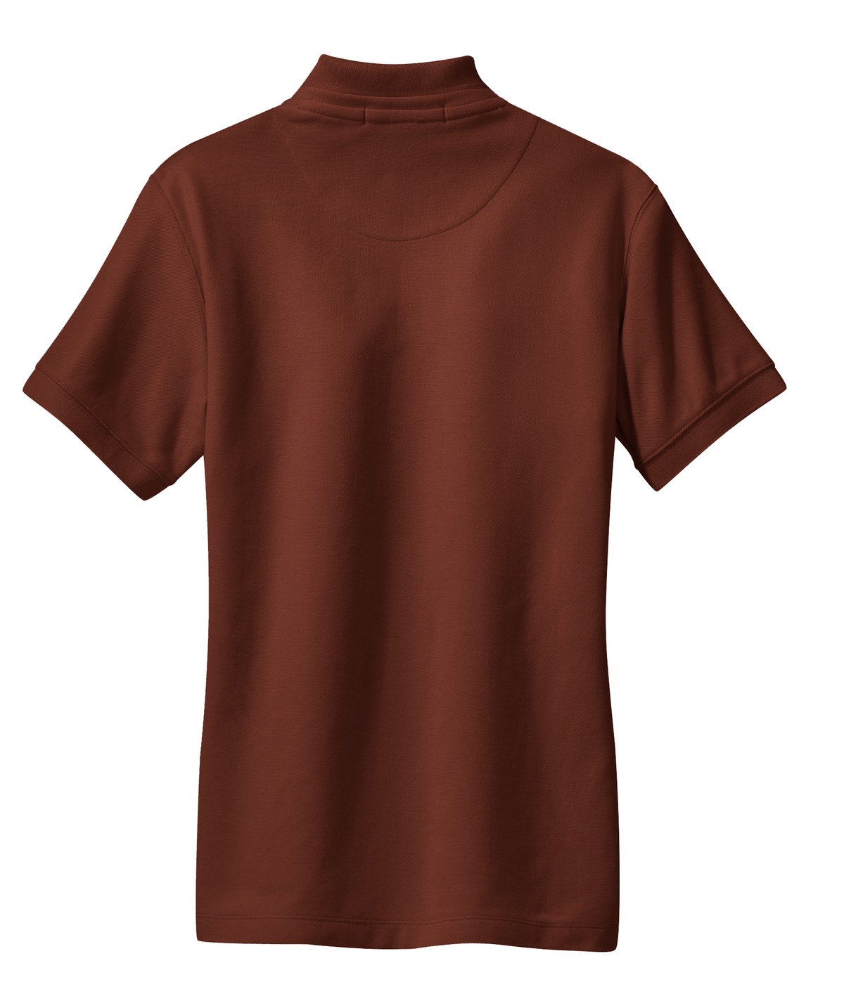 L448 Port Authority  Ladies 100% Pima Cotton Polo. - Back Image