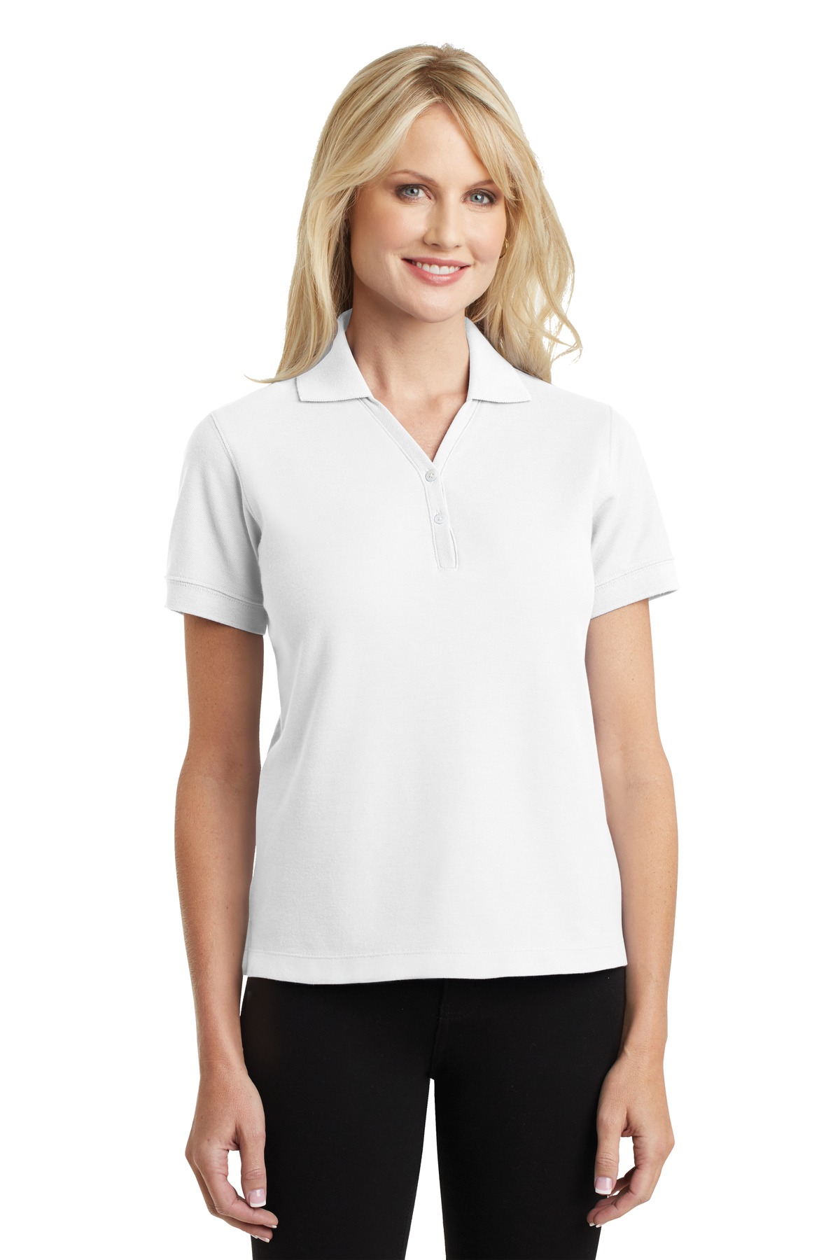 L448 Port Authority Ladies 100% Pima Cotton Polo L448 Port Authority Ladies 100% Pima Cotton Polo