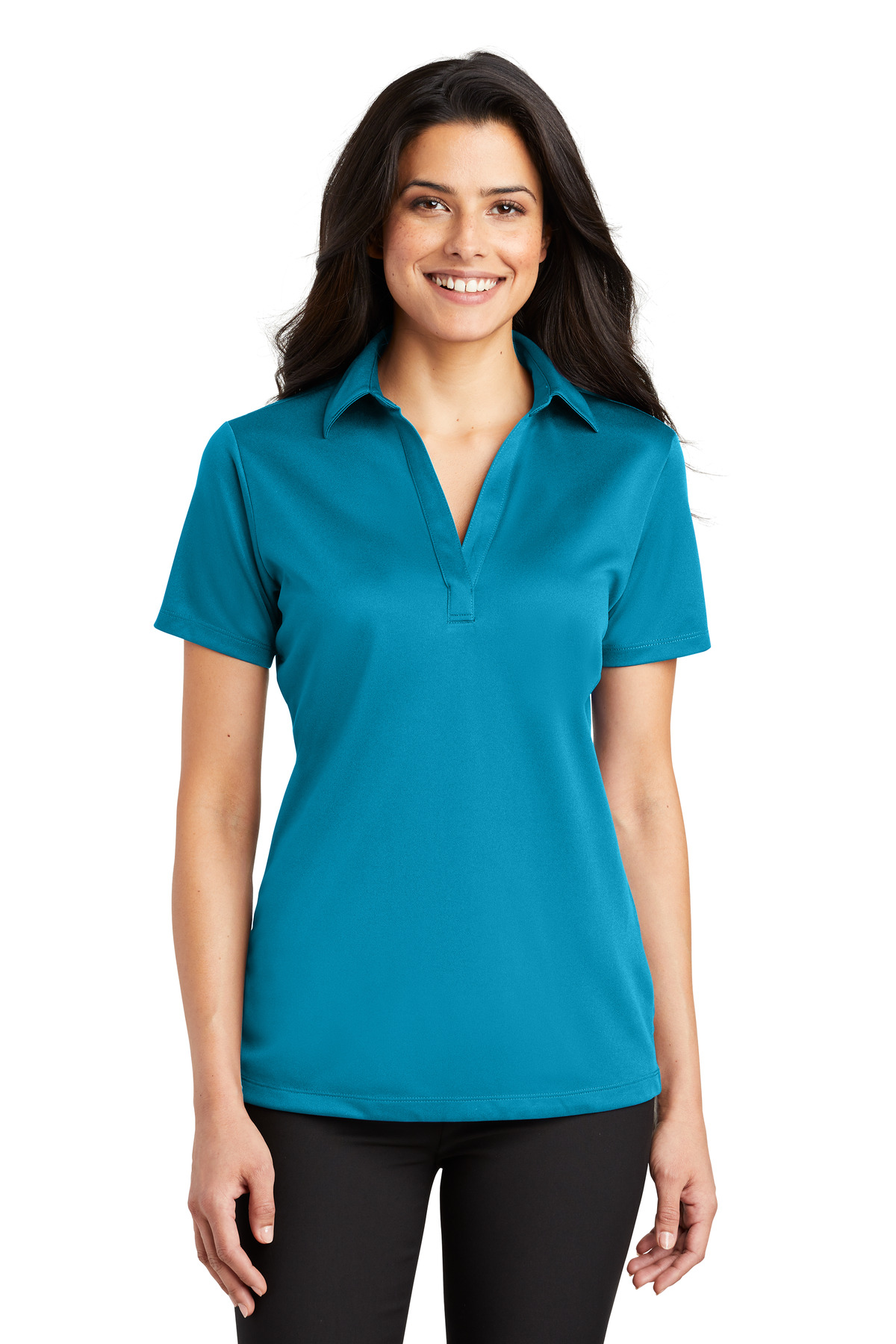 L540 Port Authority Ladies Silk Touch Performance Polo Shirt L540 Port Authority Ladies Silk Touch Performance Polo Shirt