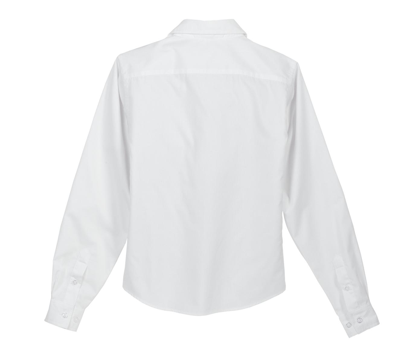 L607 Port Authority  Ladies Long Sleeve Easy Care, Soil Resistant Shirt. - Back Image