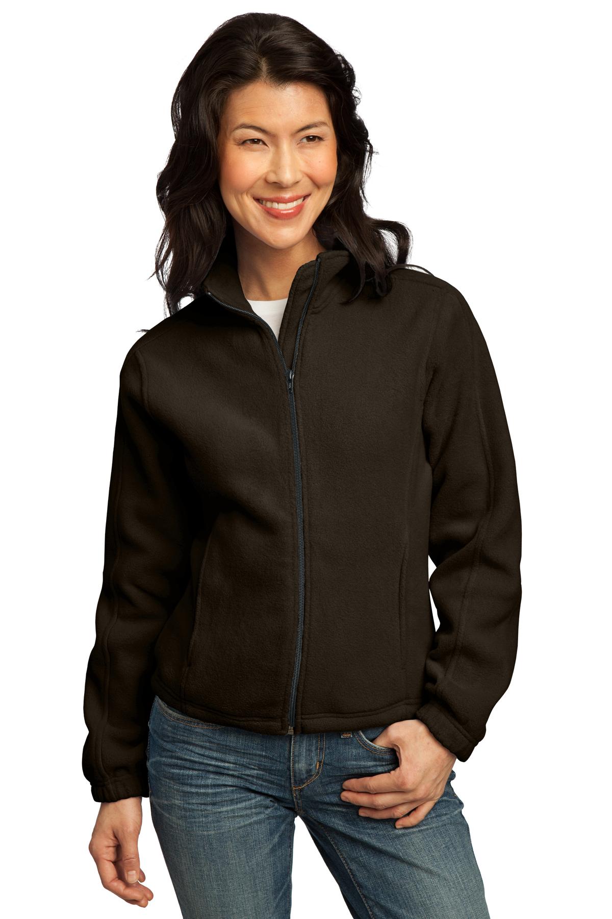LP77 Port Authority  Ladies R-Tek Fleece Full-Zip Jacket.
