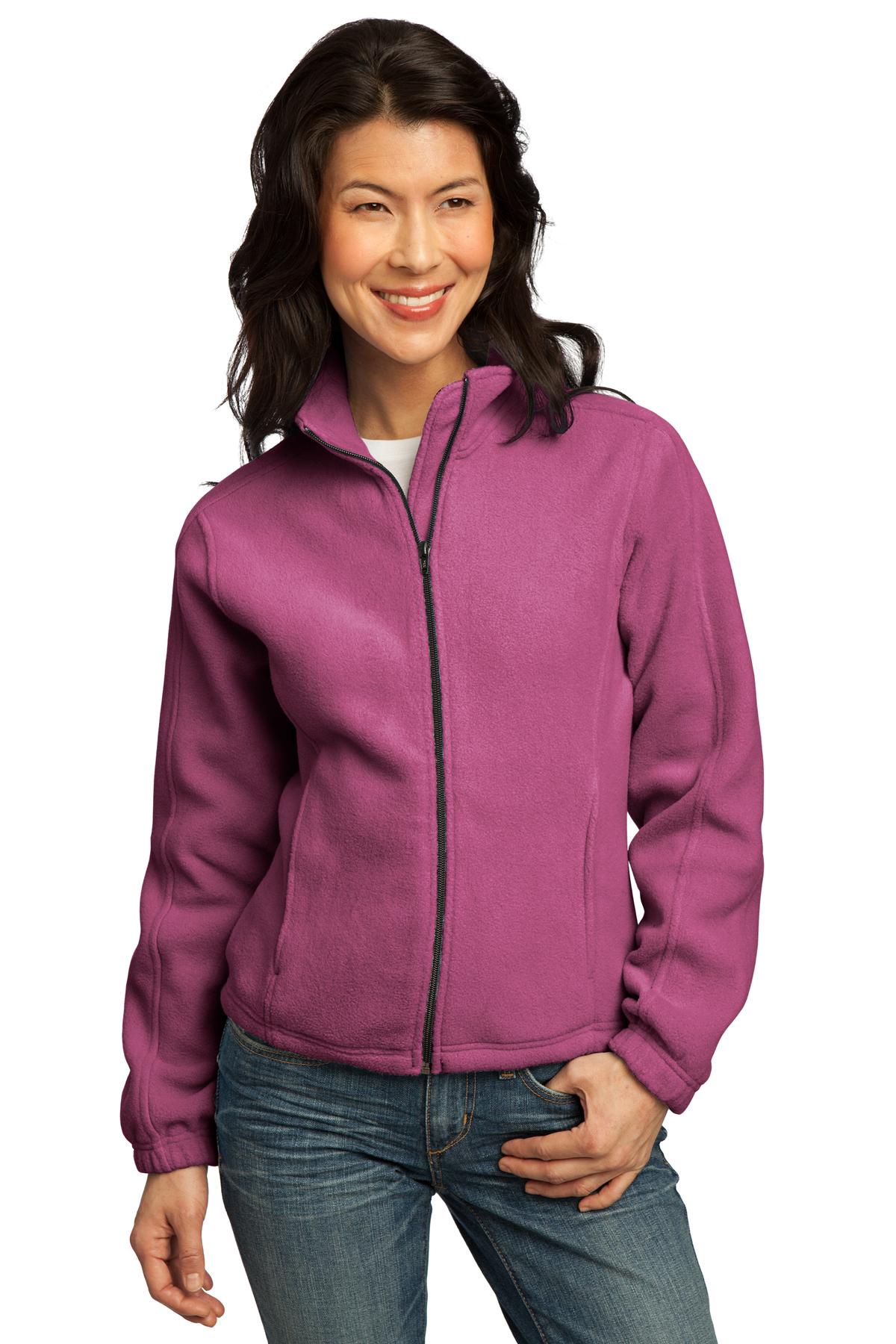 LP77 Port Authority  Ladies R-Tek Fleece Full-Zip Jacket.