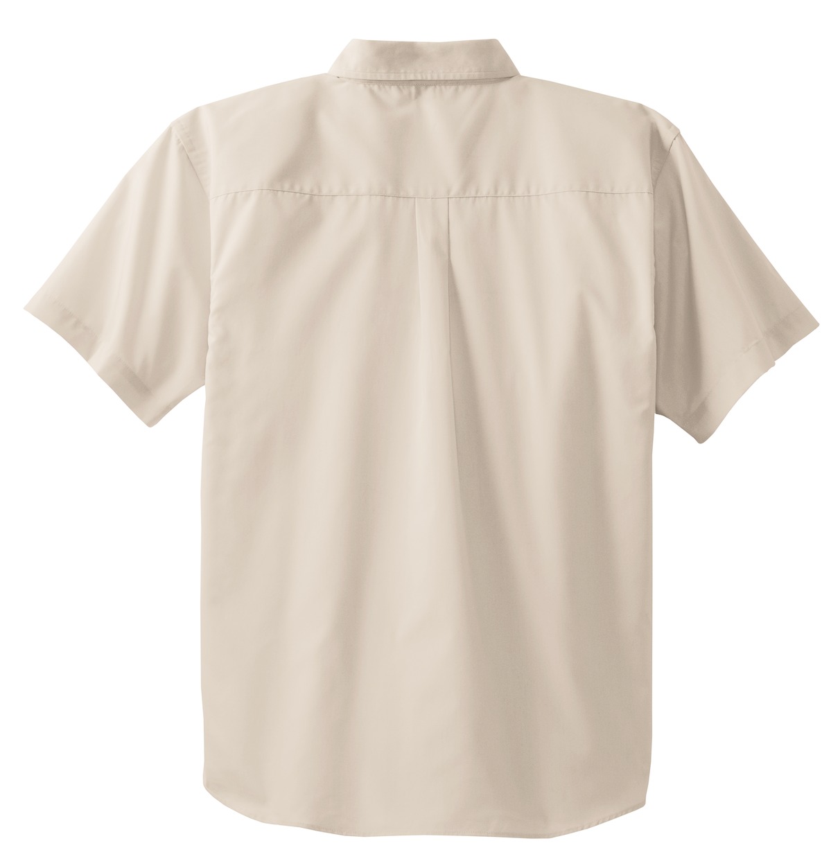 S507 Port Authority Short Sleeve Easy Care, Soil Resistant Shirt. S507 Port Authority Short Sleeve Easy Care, Soil Resistant Shirt. - Back Image