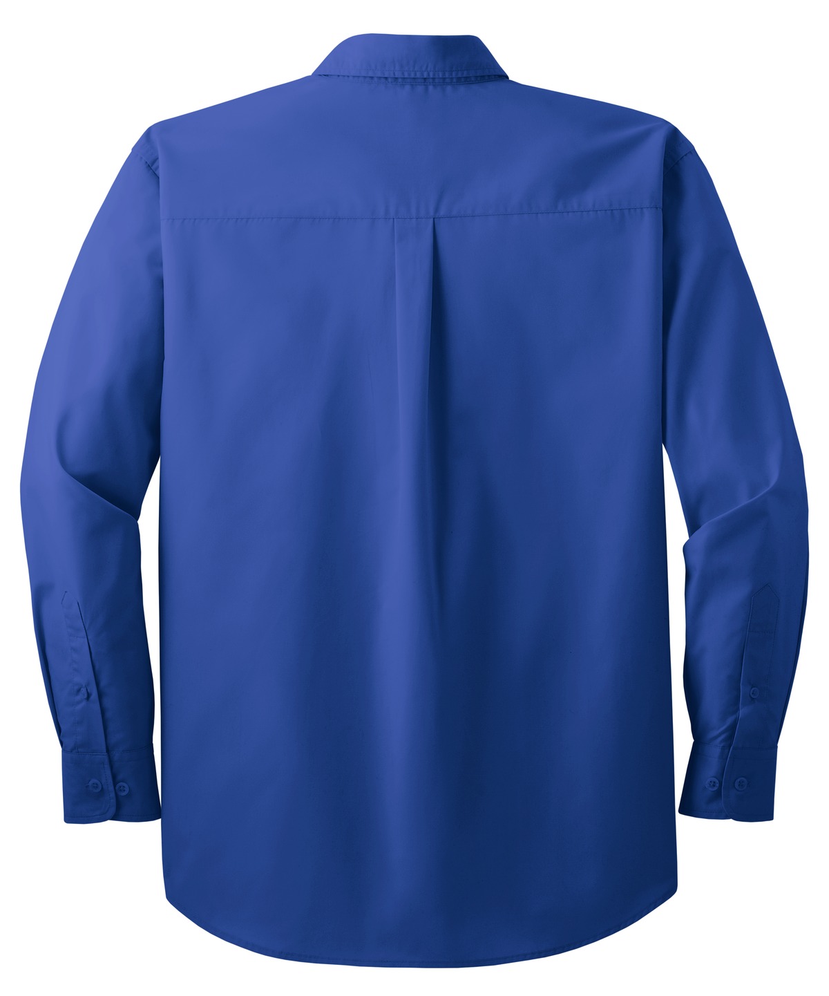 S607 Port Authority Long Sleeve Easy Care, Soil Resistant Shirt S607 Port Authority Long Sleeve Easy Care, Soil Resistant Shirt - Back Image