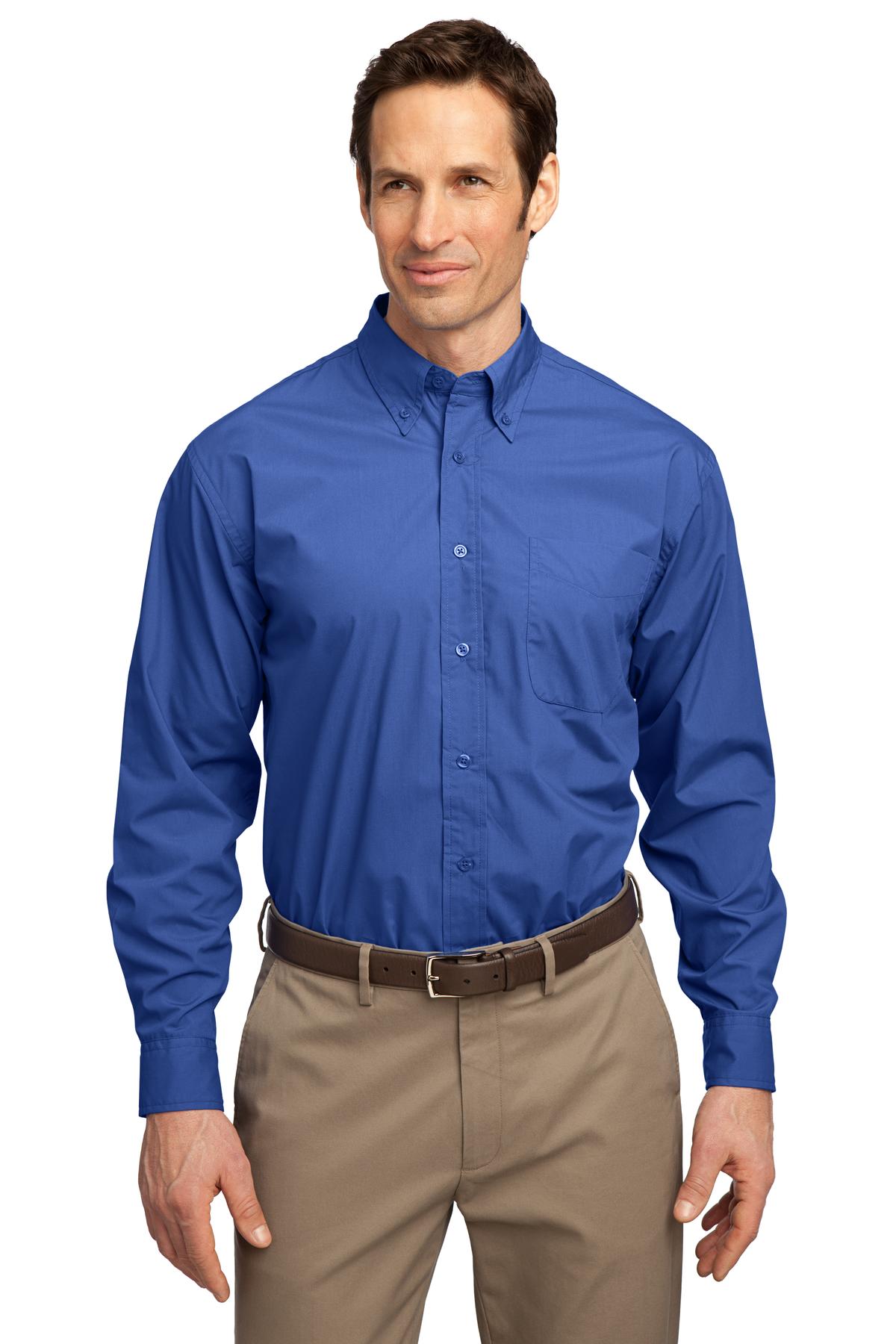 S607 Port Authority Long Sleeve Easy Care, Soil Resistant Shirt S607 Port Authority Long Sleeve Easy Care, Soil Resistant Shirt