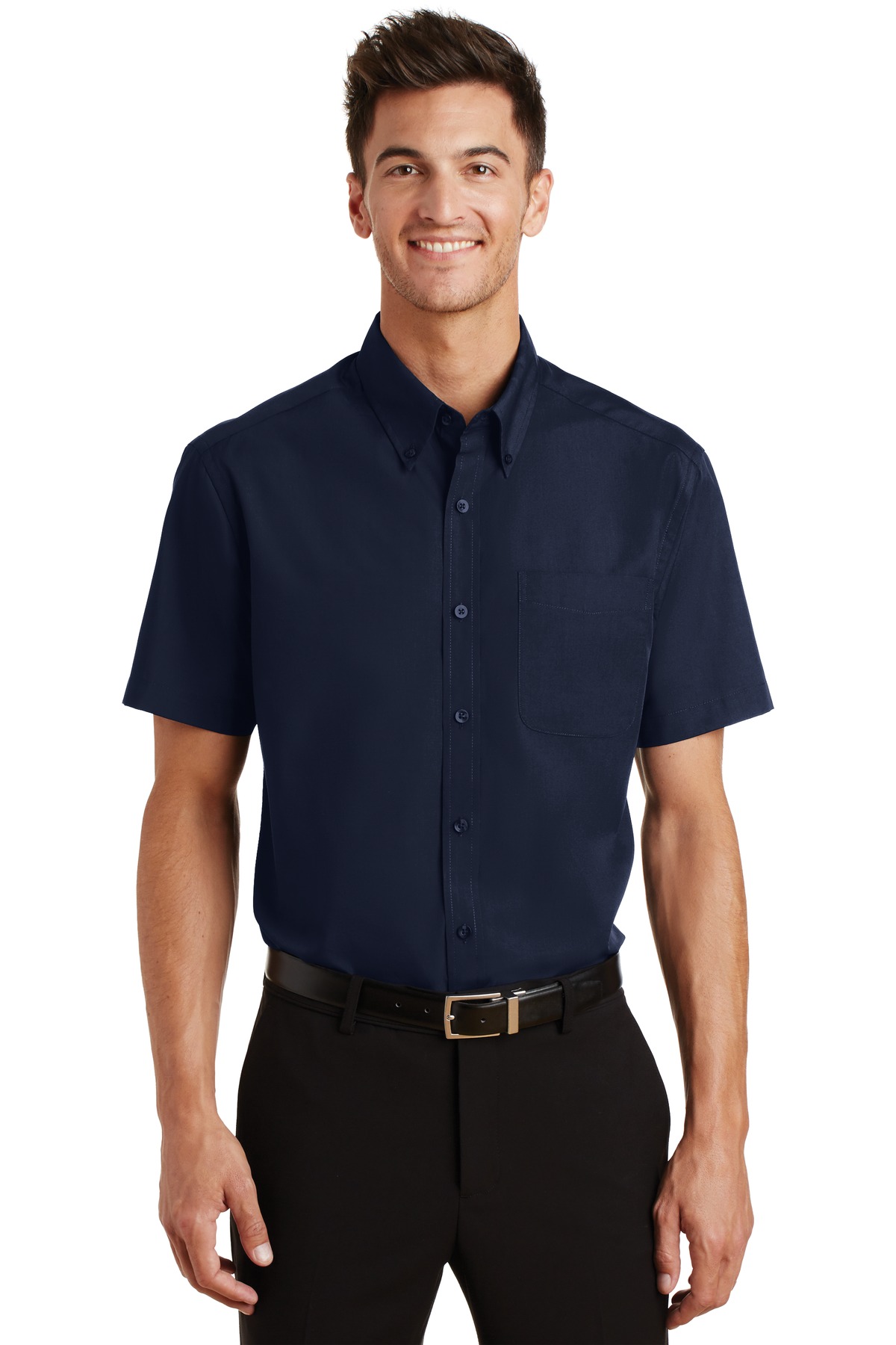 S633 Port Authority Short Sleeve Value Poplin Shirt S633 Port Authority Short Sleeve Value Poplin Shirt