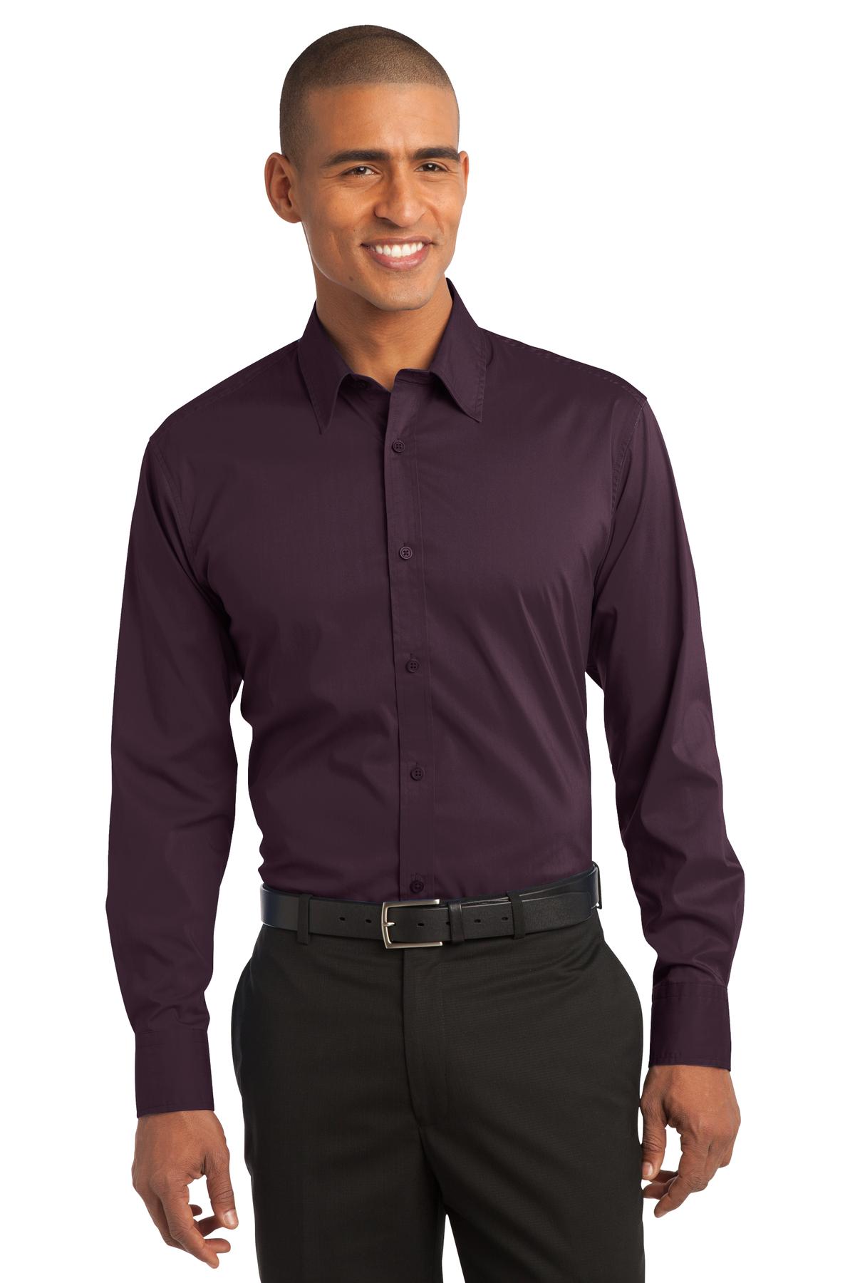 S646 Port Authority Stretch Poplin Shirt. S646 Port Authority Stretch Poplin Shirt.