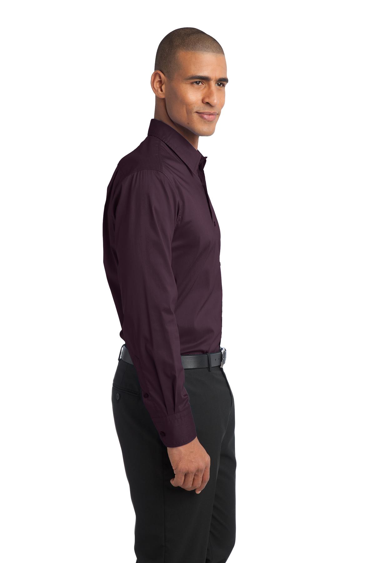 S646 Port Authority Stretch Poplin Shirt. - Siide Image
