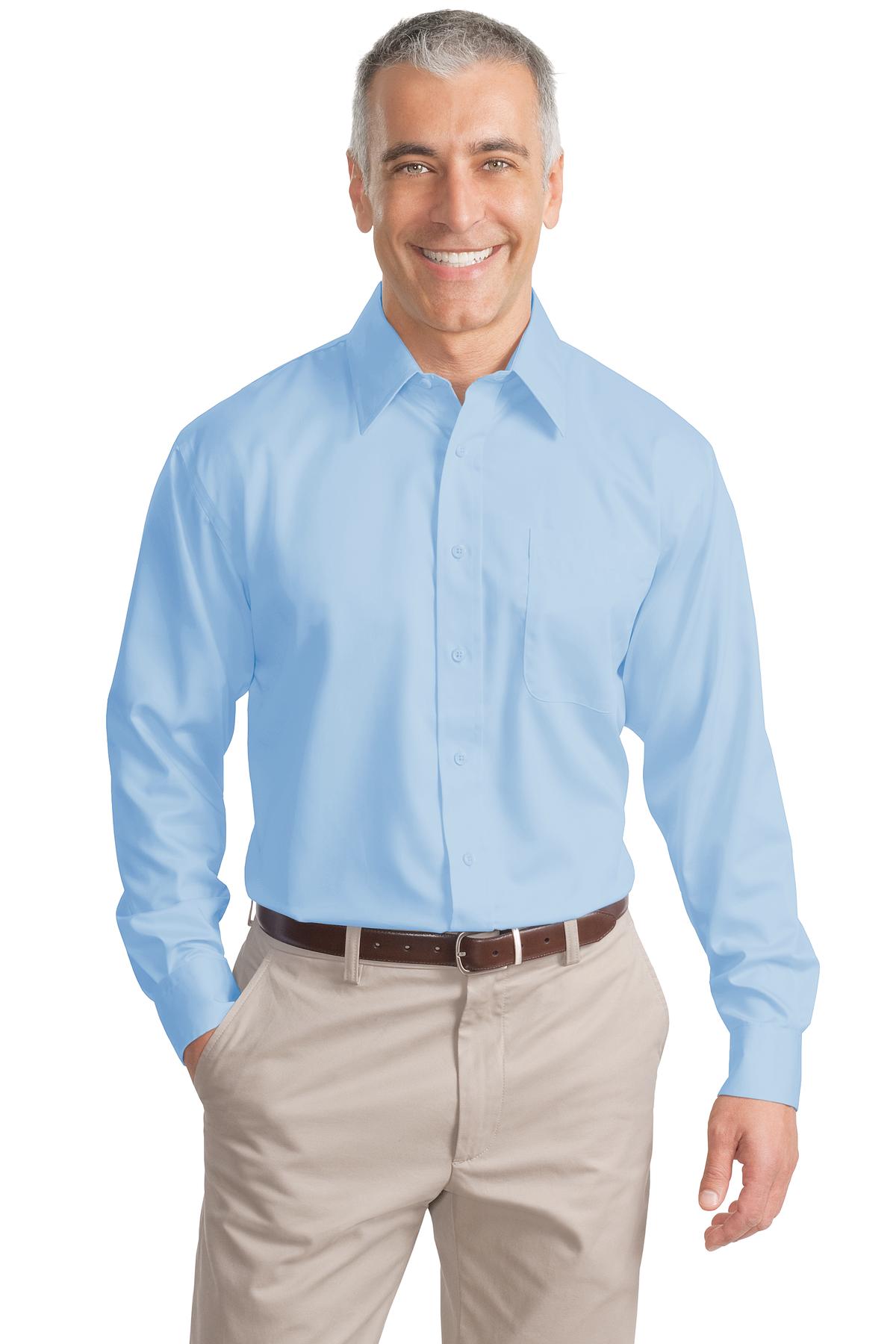 TLS638 Port Authority Tall Non-Iron Twill Shirt. TLS638 Port Authority Tall Non-Iron Twill Shirt.