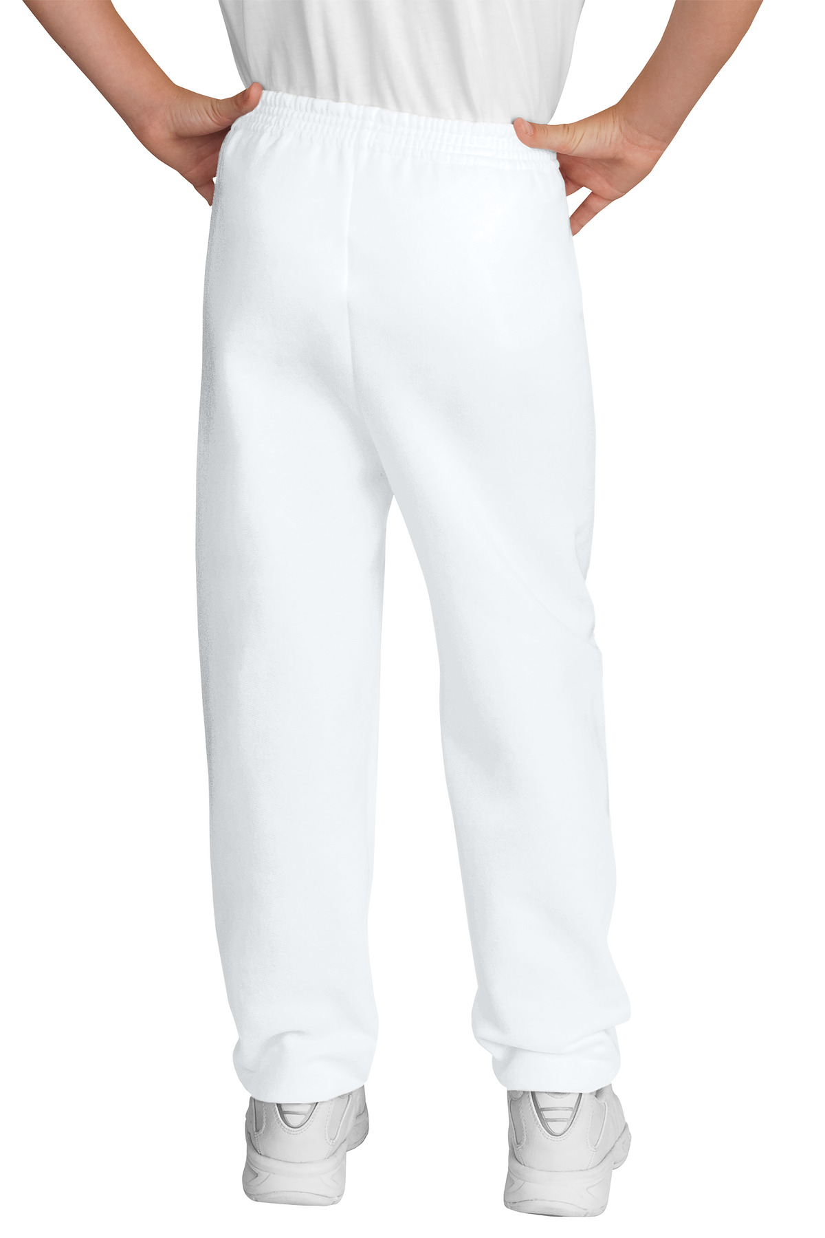 PC78YP Port & Co Youth Core Fleece Sweatpant - Back Image