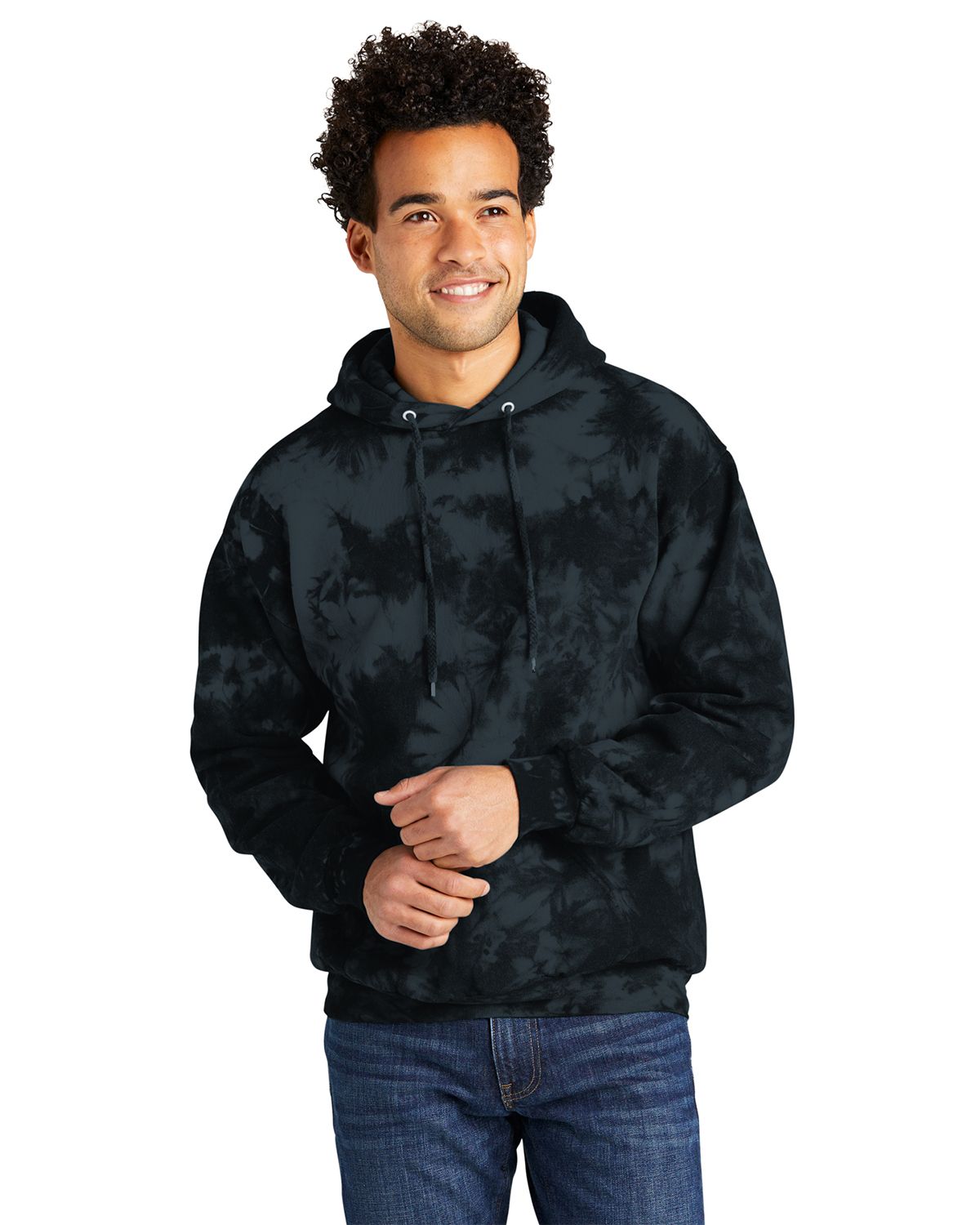 Port & Company Screen Print PC144 Crystal Tie-Dye Pullover Hoodie