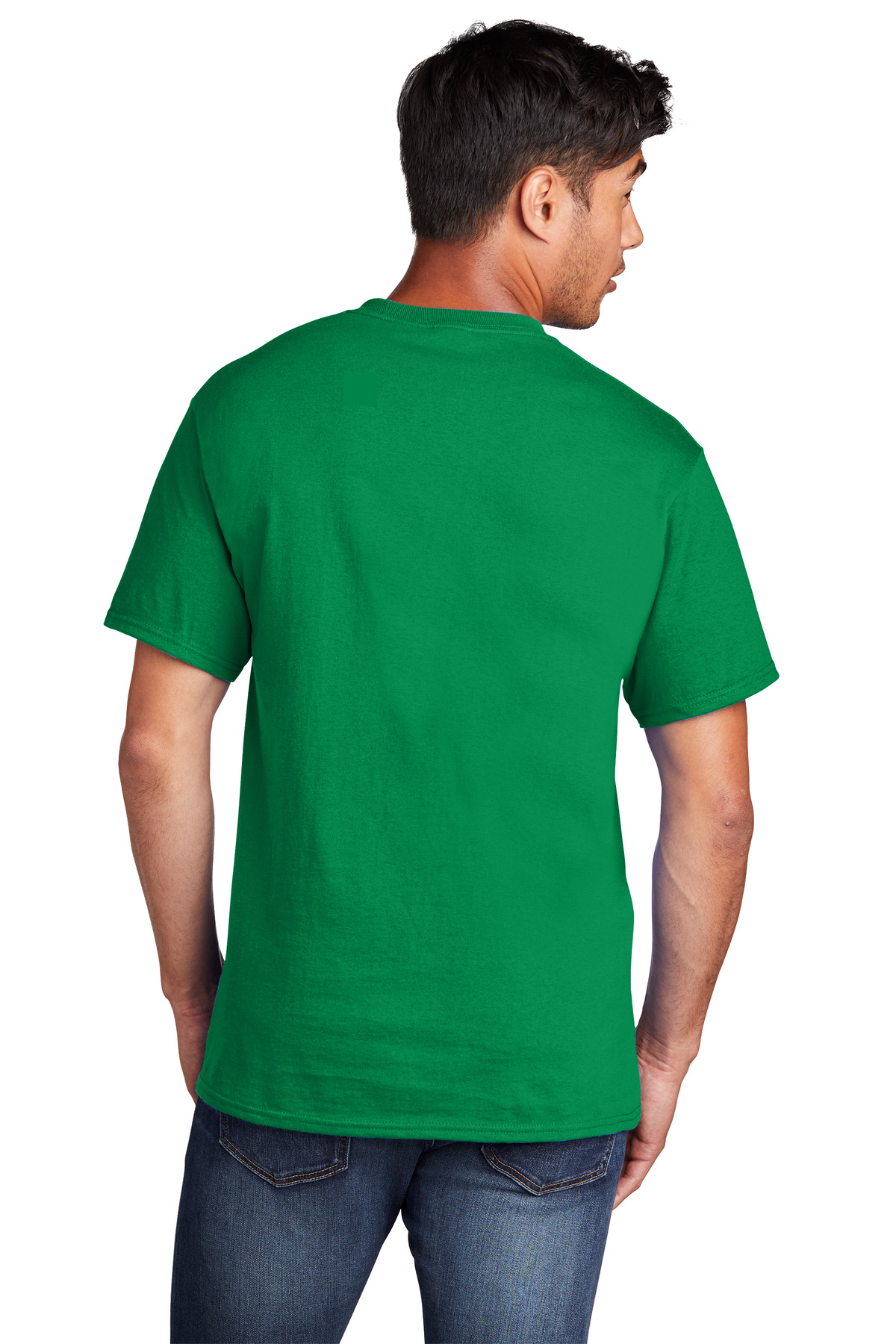 Port & Company PC54 Cotton Tee PC54 Port & Company Men's Core Cotton T-Shirt - Back Image