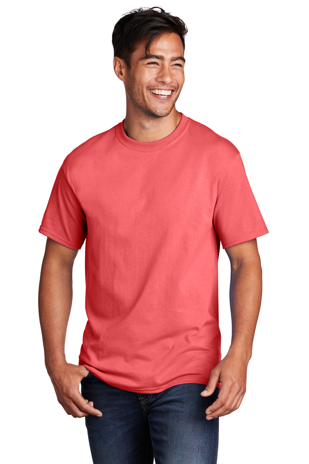 Port & Company PC54 Cotton Tee PC54 Port & Company Men's Core Cotton Short-Sleeve Tee