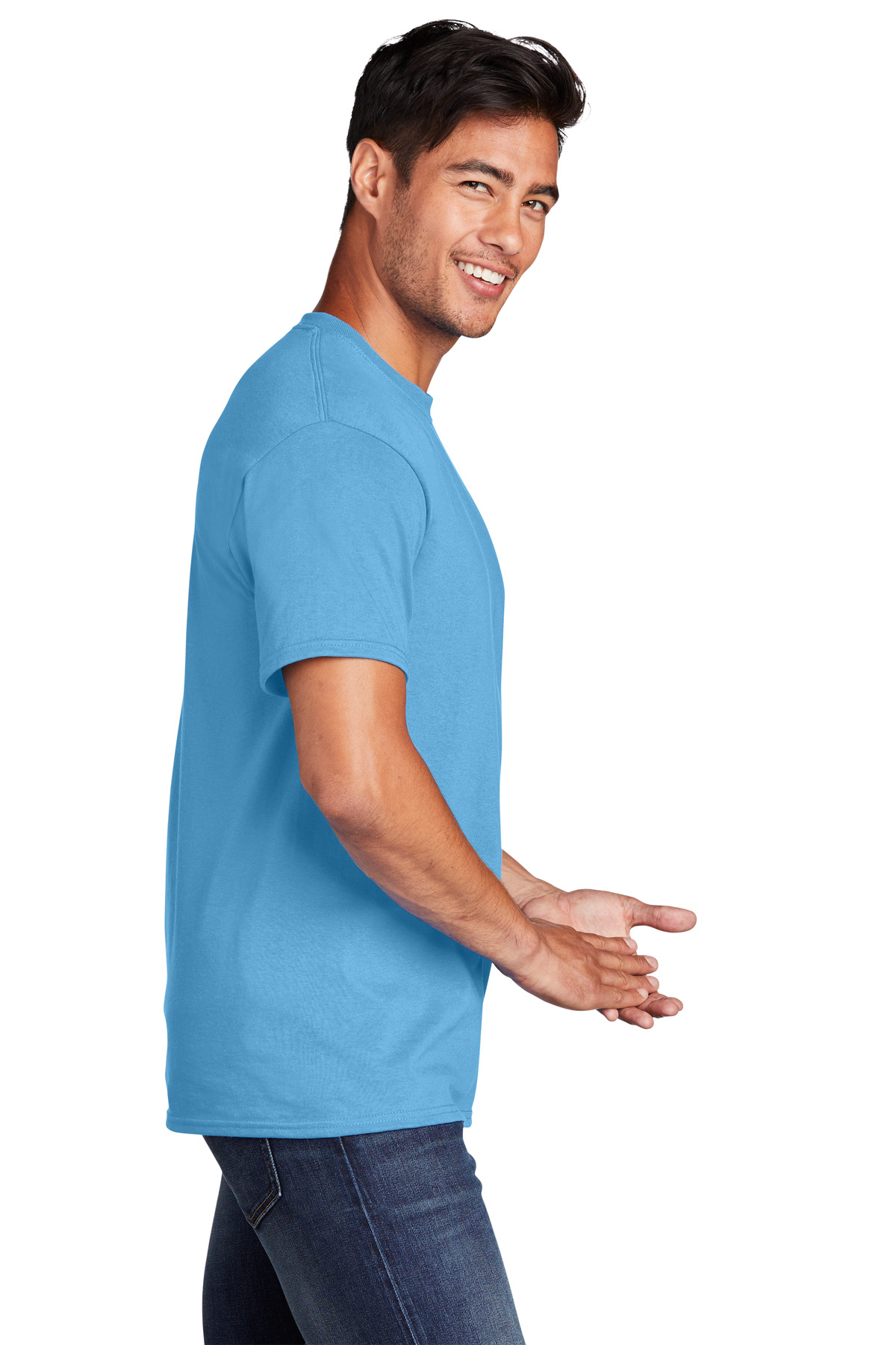 PC54DTG Port & Company Core Cotton DTG Tee - Siide Image