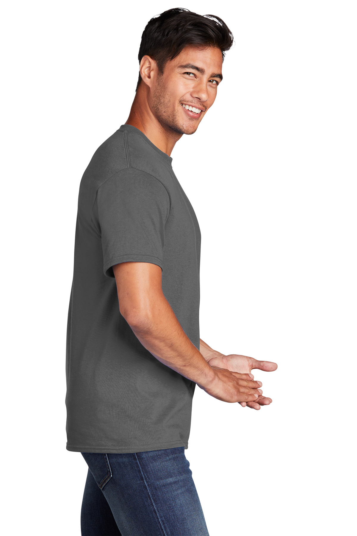 PC54DTG Port & Company Core Cotton DTG Tee PC54DTG Port & Company Core Cotton DTG Tee - Siide Image