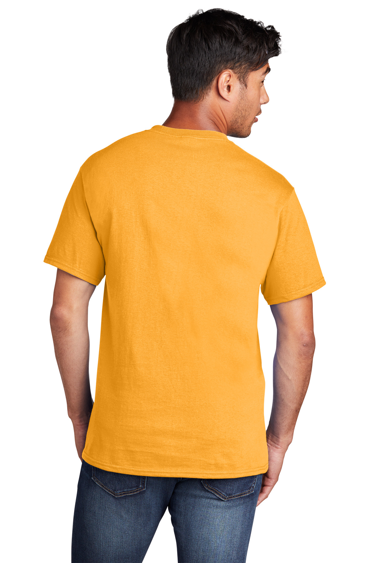 PC54DTG Port & Company Core Cotton DTG Tee - Back Image