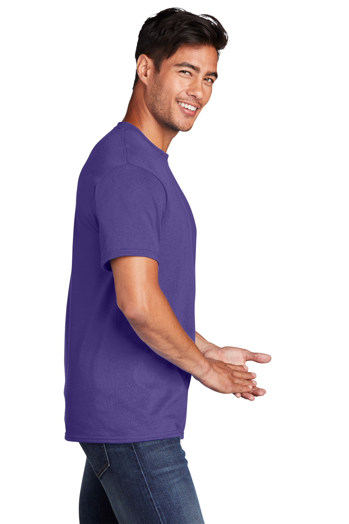 PC54DTG Port & Company Core Cotton DTG Tee PC54DTG Port & Company Core Cotton DTG Tee - Siide Image