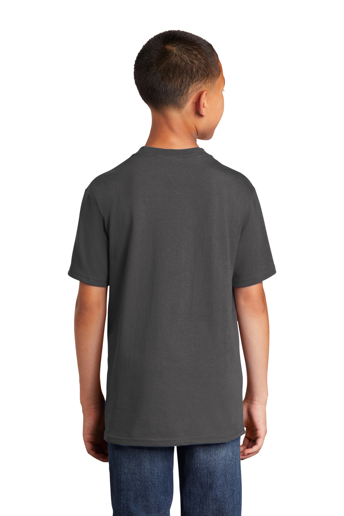 PC54YDTG Port & Company Youth Core Cotton DTG Tee PC54YDTG Port & Company Youth Core Cotton DTG Tee - Back Image