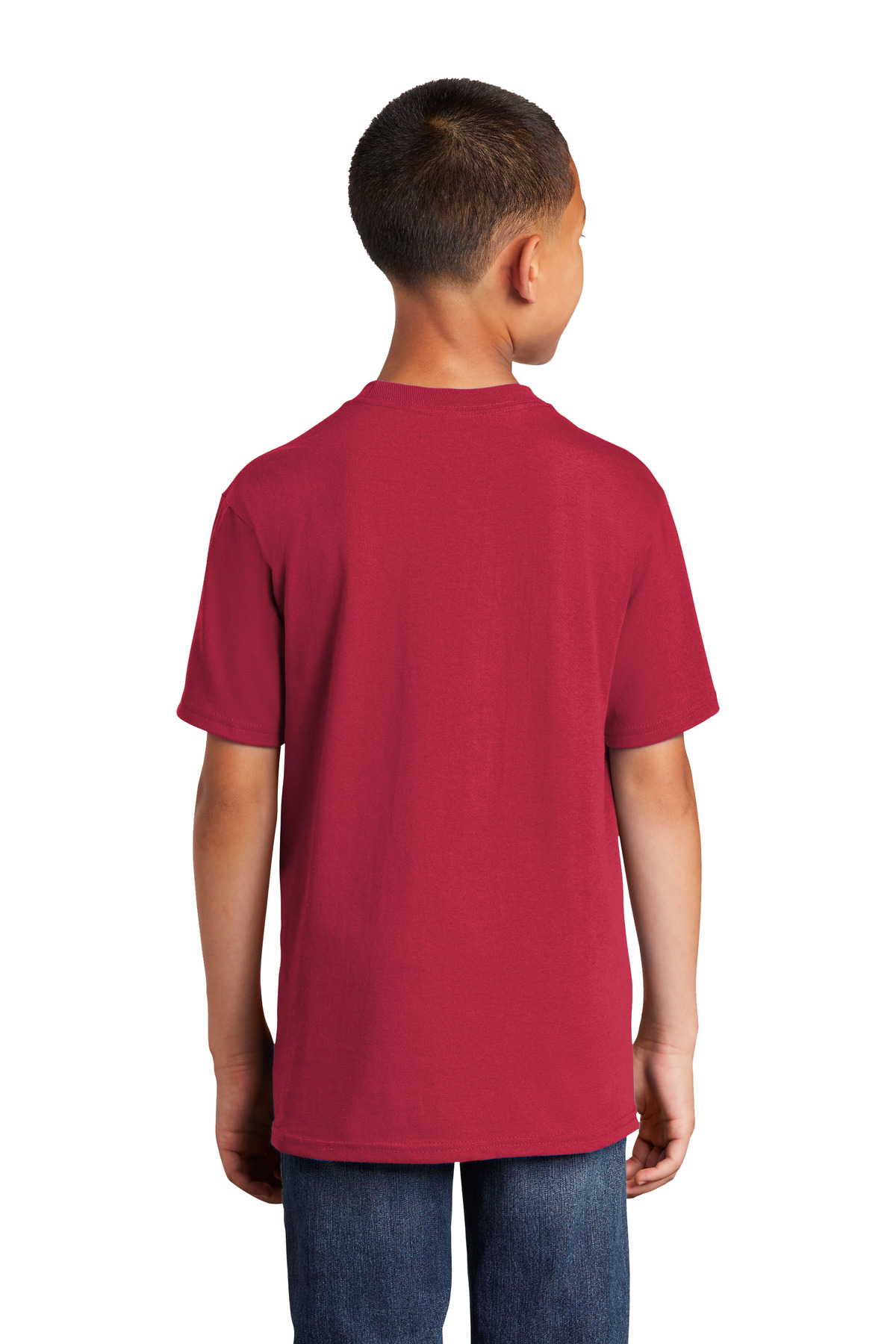 PC54YDTG Port & Company Youth Core Cotton DTG Tee PC54YDTG Port & Company Youth Core Cotton DTG Tee - Back Image