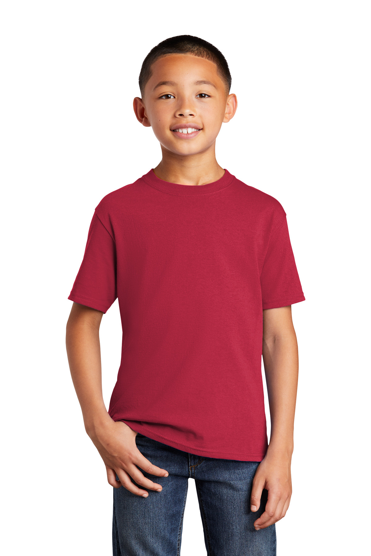 PC54YDTG Port & Company Youth Core Cotton DTG Tee PC54YDTG Port & Company Youth Core Cotton DTG Tee